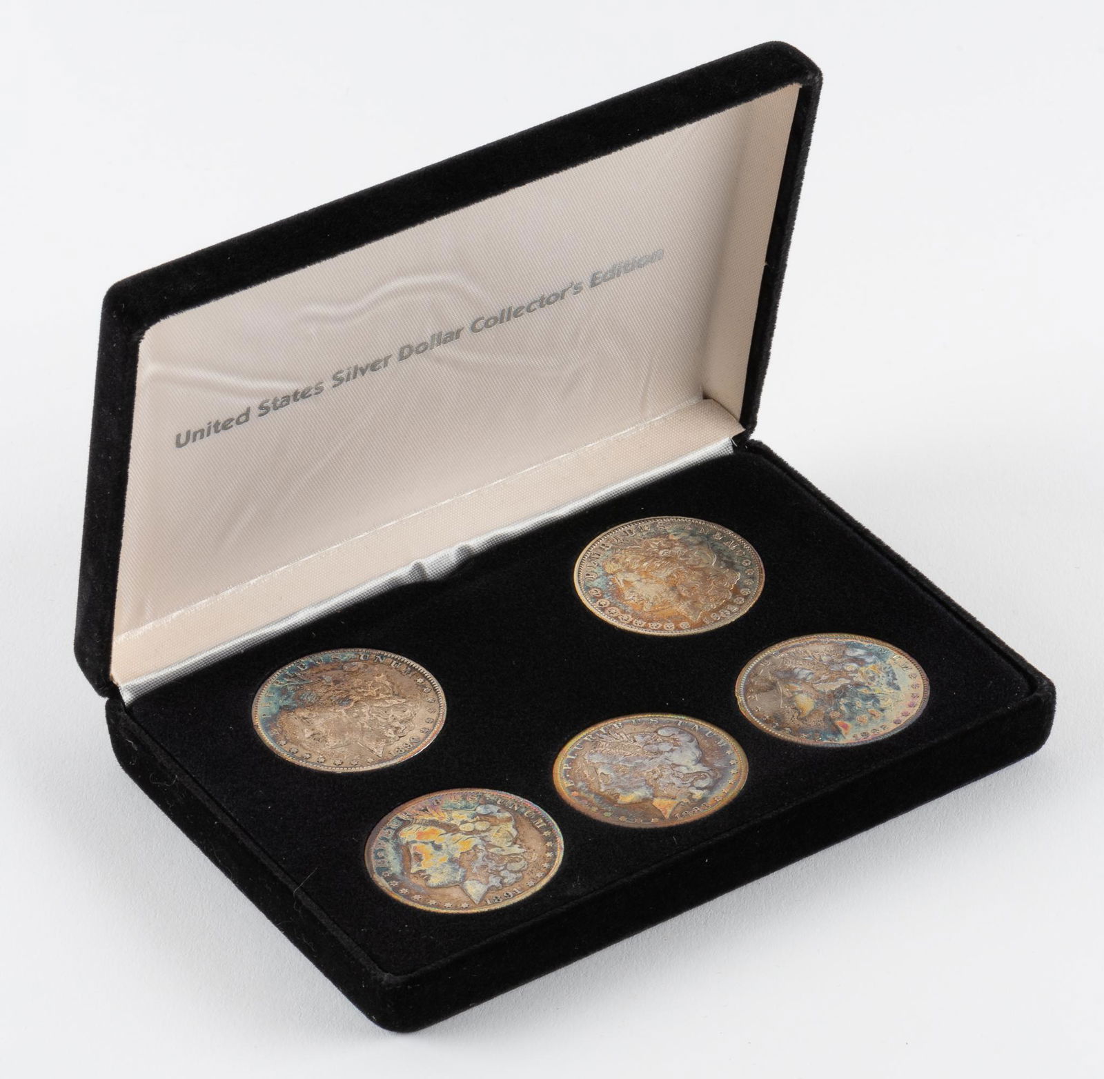 5 U.S. Morgan Silver Dollars Incl 1891 (1 of 4)