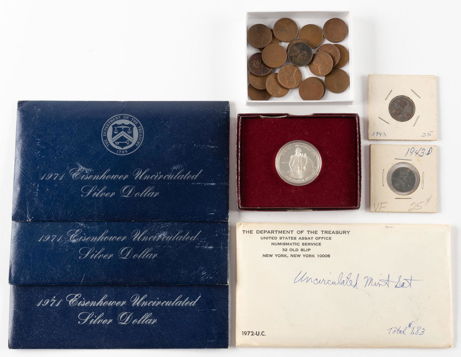 26 Currency Items Incl 1972 Mint Set (1 of 6)