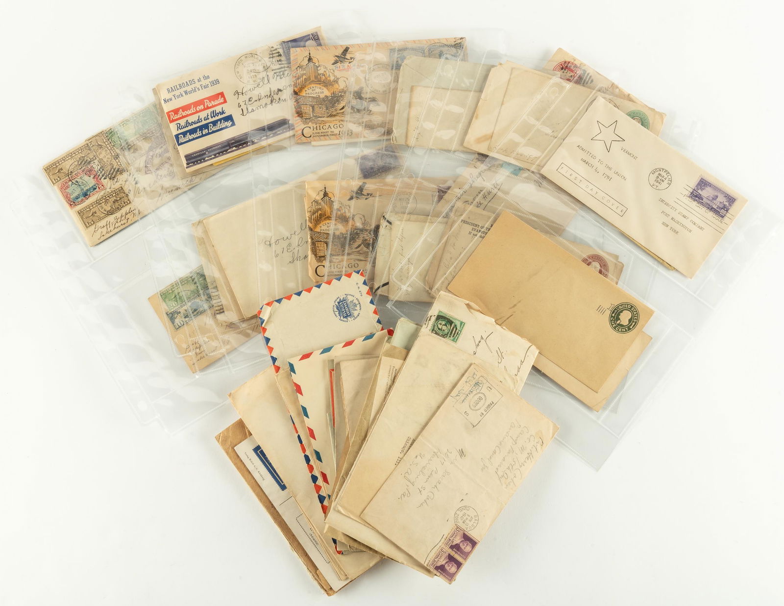 US & Foreign Covers Incl First Flight Zeplin (1 of 9)