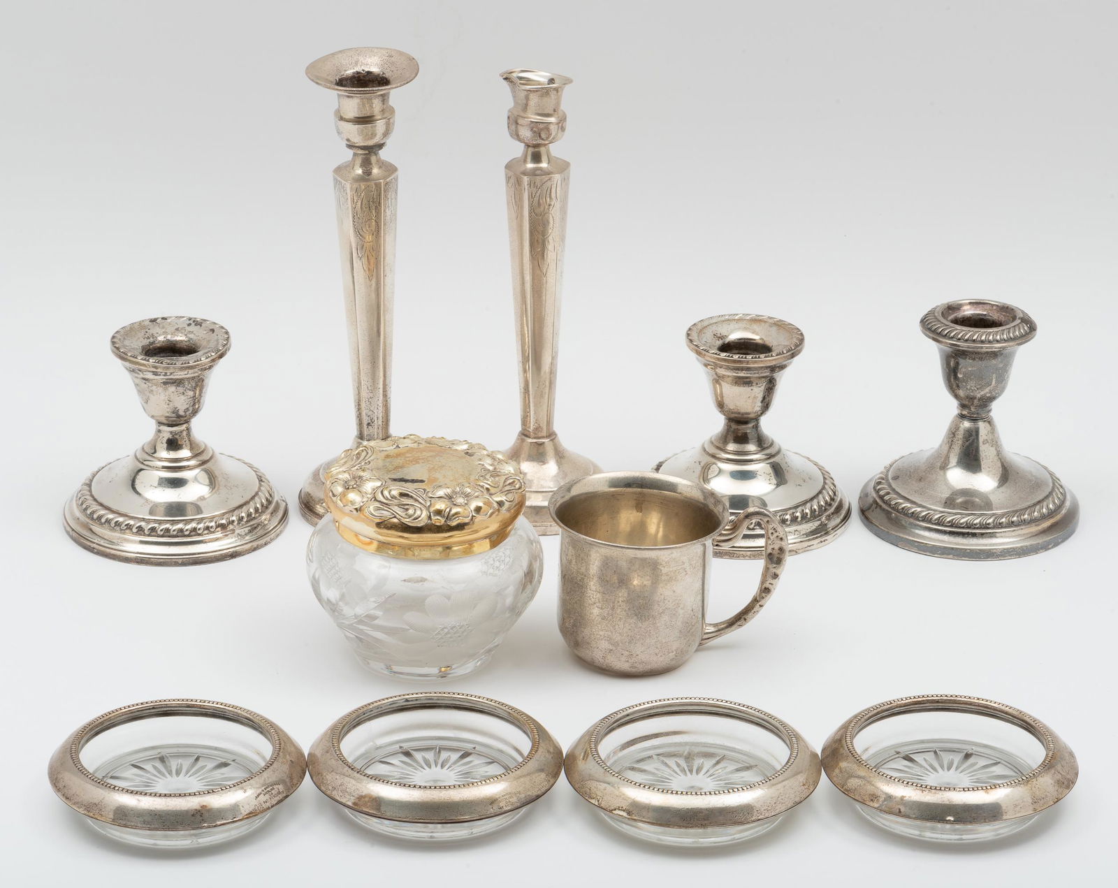 11 Pcs Sterling Incl. Gorham & Whiting (1 of 15)