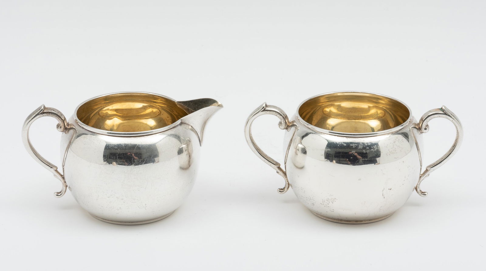 Manchester Silver Co. Sterling Sugar & Creamer Set (1 of 5)
