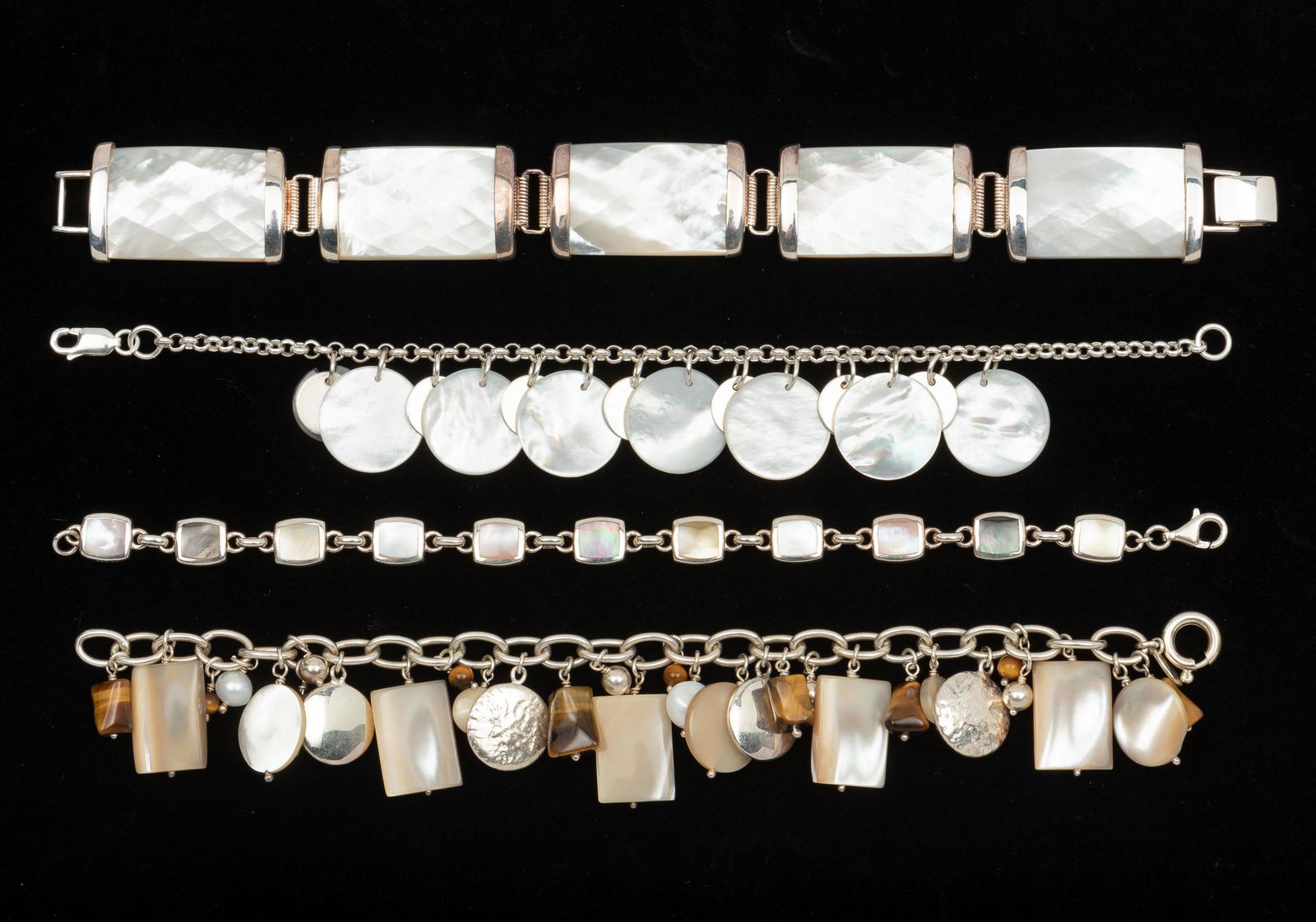 4 Sterling Bracelets (1 of 8)