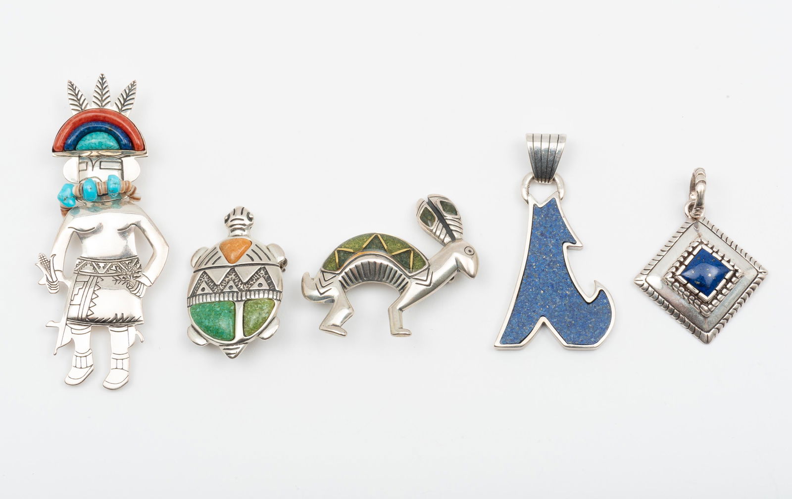 5 Sterling Pins and Pendants (1 of 4)