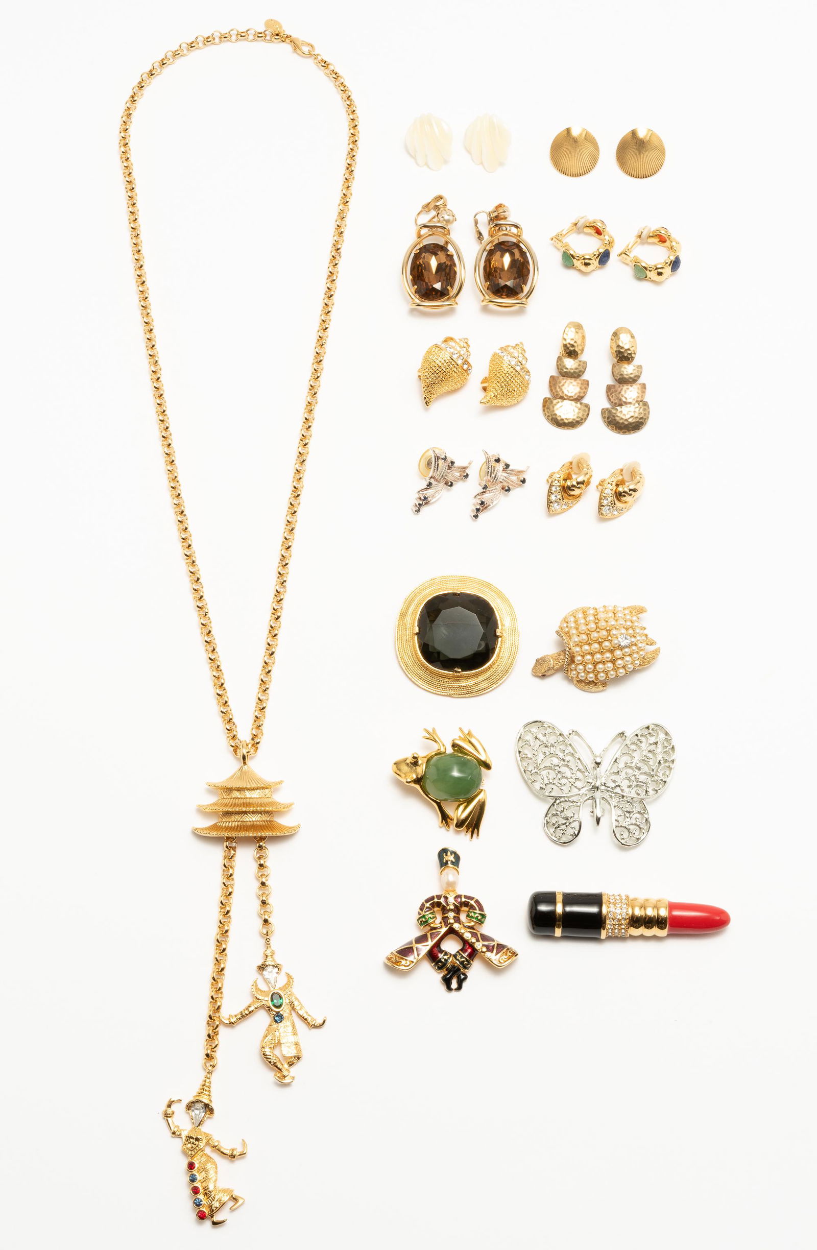 Grouping of Signed Costume Jewelry (1 of 20)