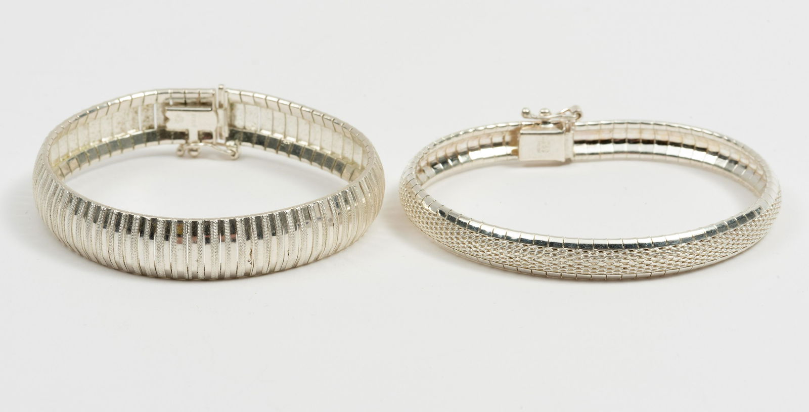 2 Sterling Italian Bracelets Incl Milor (1 of 9)