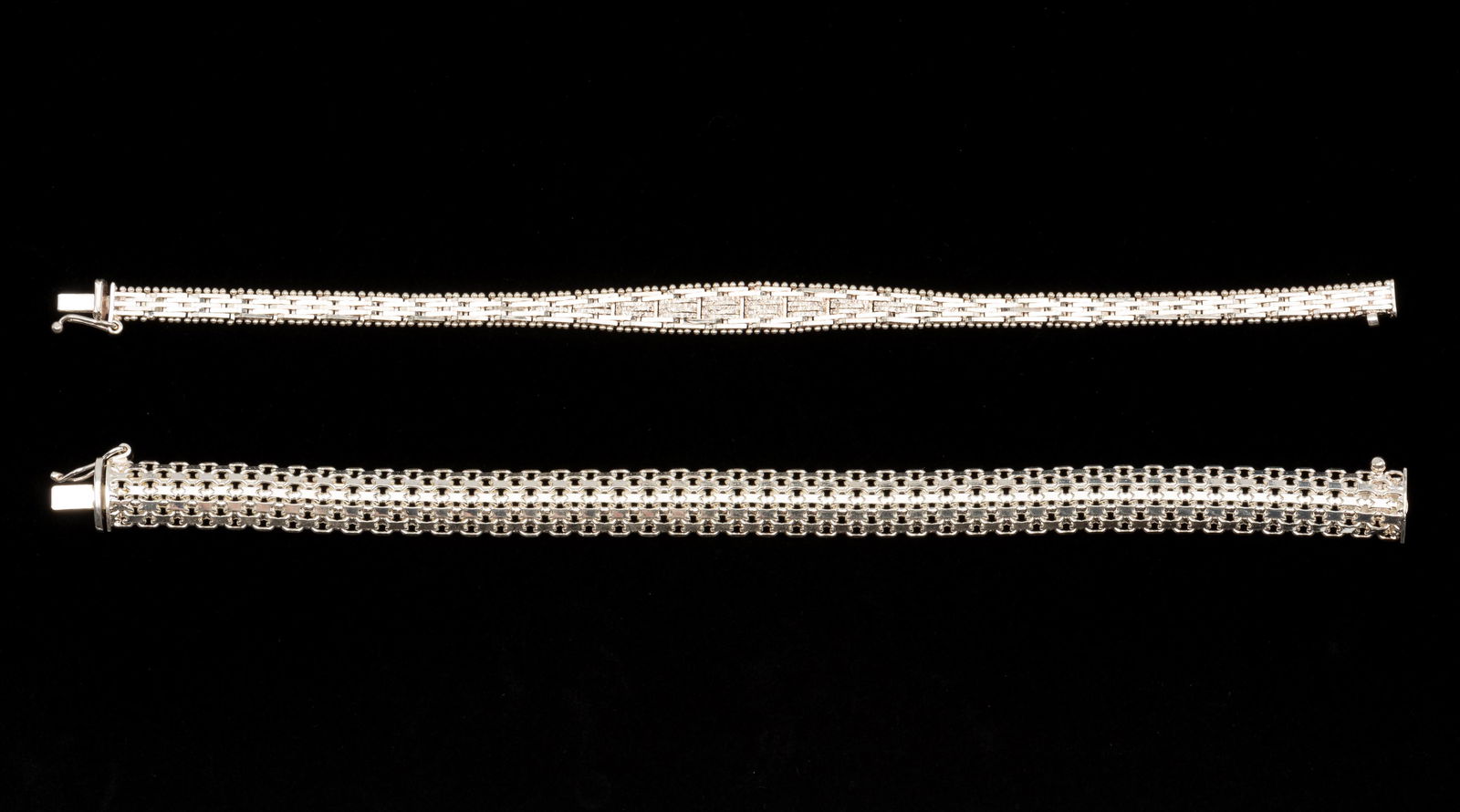 2 Italian Sterling Bracelets (1 of 10)