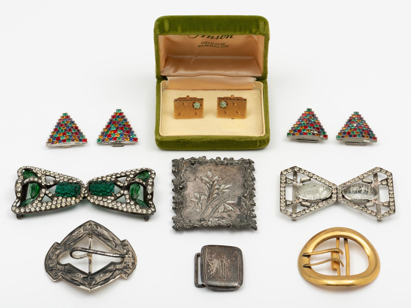 Vintage Cufflinks and Buckles (1 of 11)
