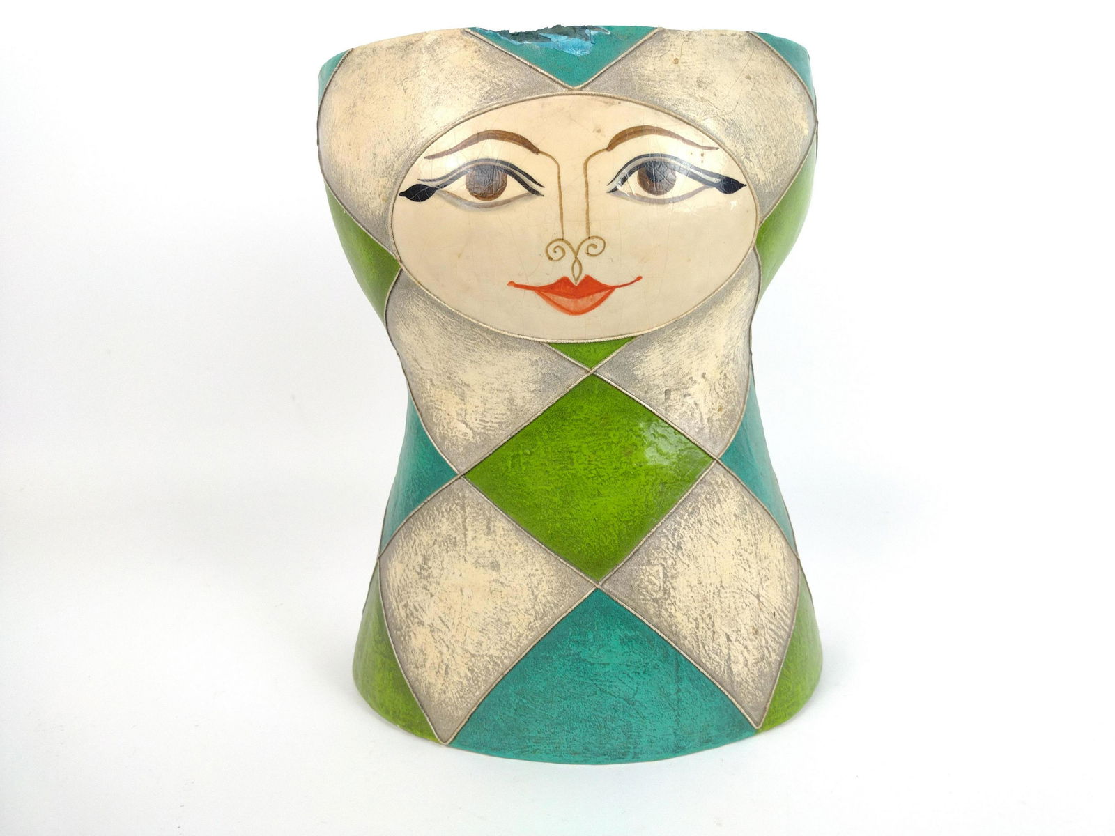 Gemma Taccogna Paper Mache Vase (1 of 2)
