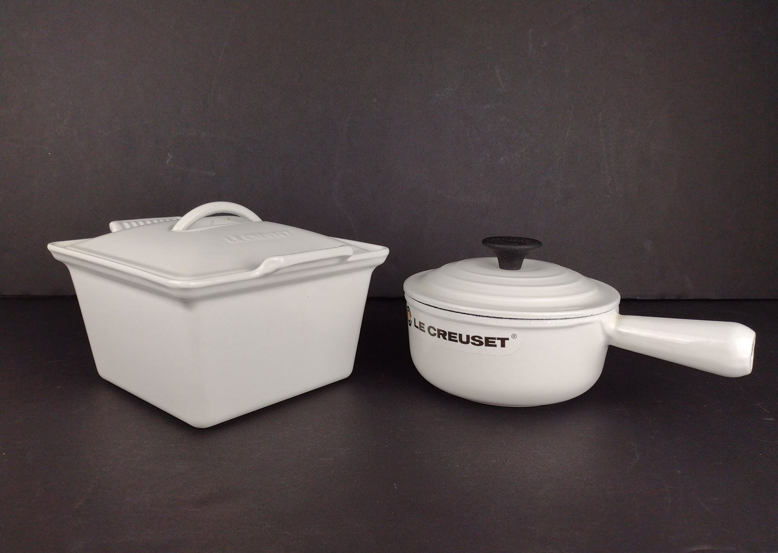 2 Pcs Le Creuset incl Cast Iron Baker (1 of 5)