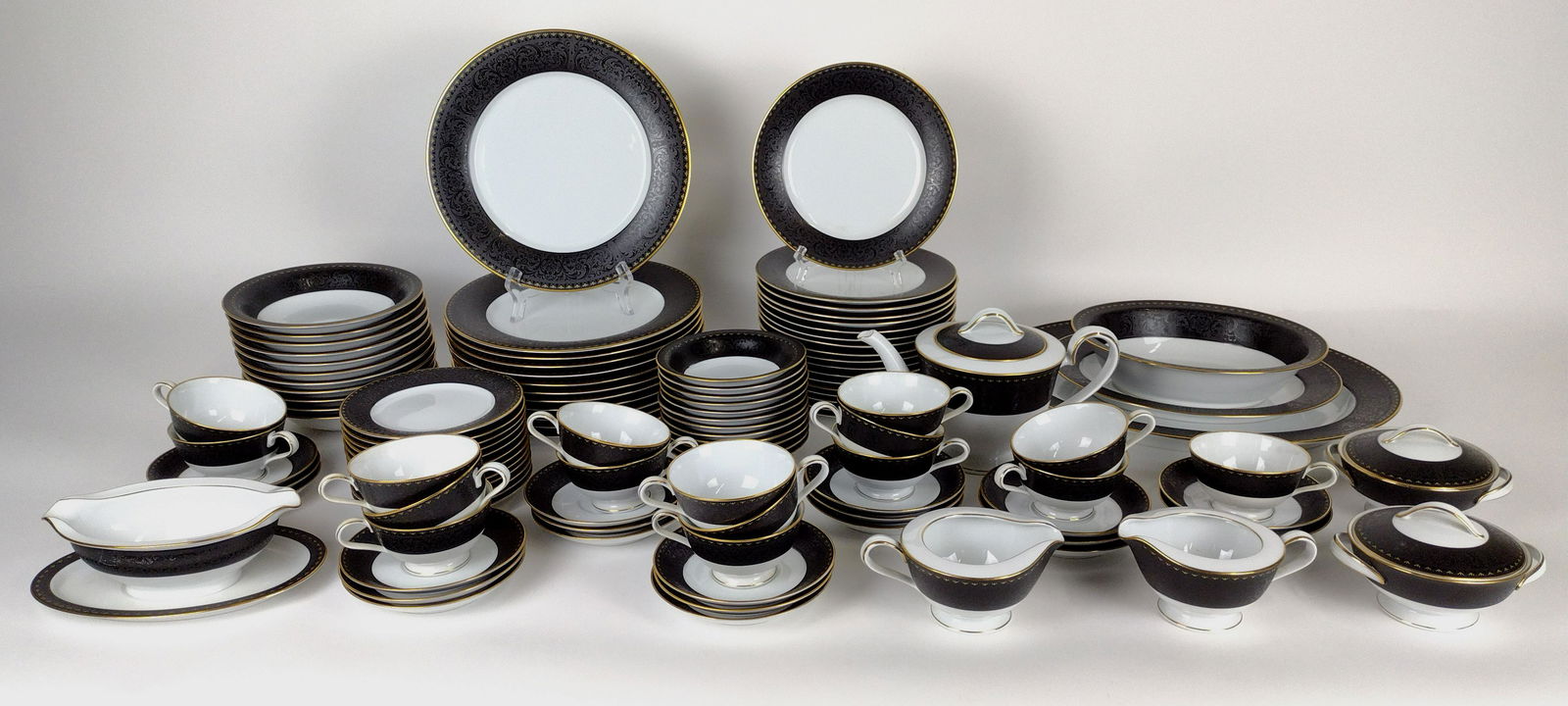 110 Pcs Noritake "Benedicta" Dinnerware (1 of 2)