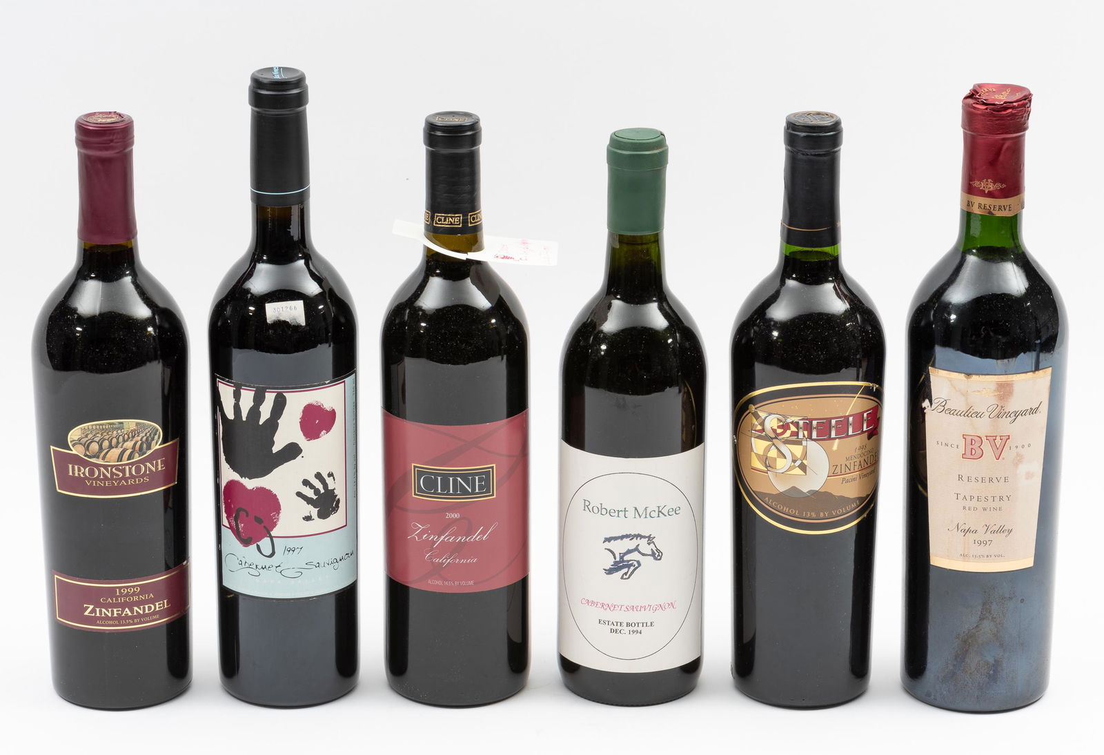 6 Estate Bottles of California & PA Red Wines (1 of 12)