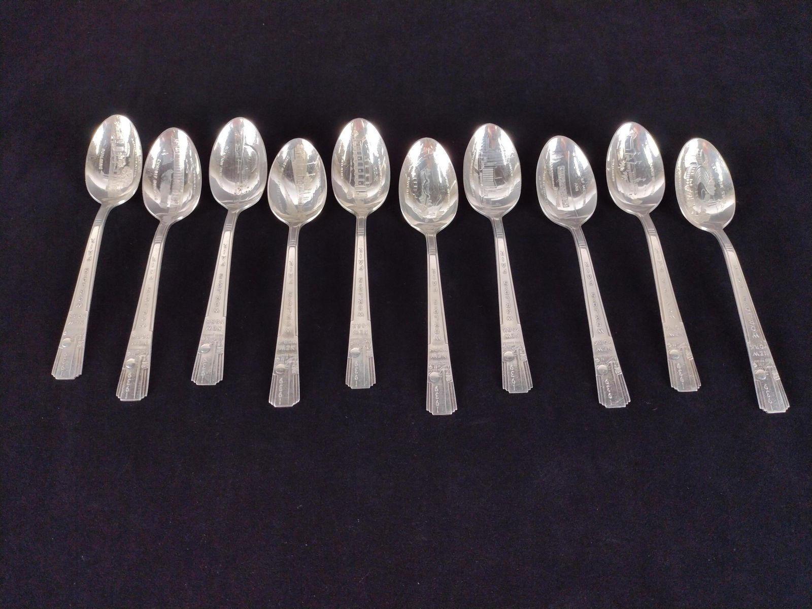 11 1939 World's Fair Spoons (1 of 5)