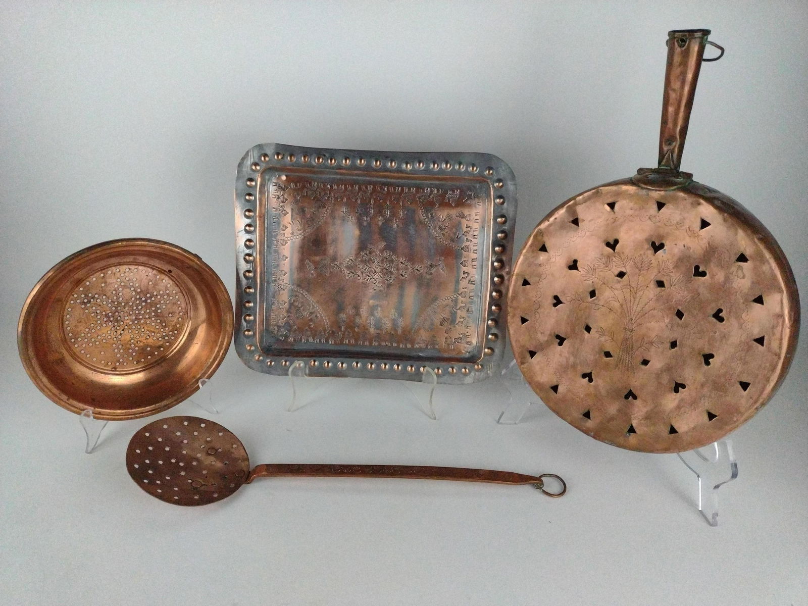 4 Copper Cookware Items (1 of 6)