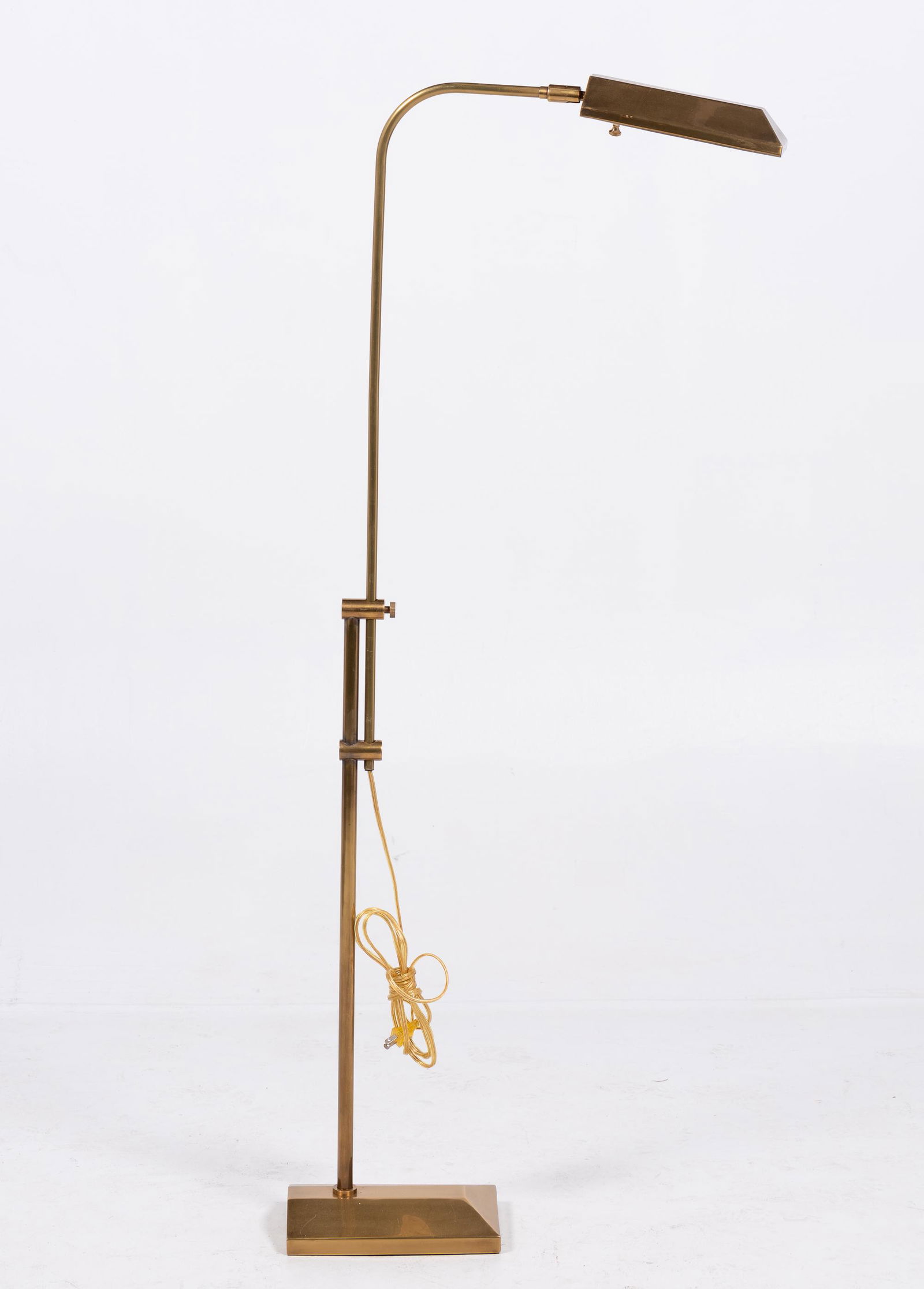 Adjustable Brass Floor Lamp (1 of 4)