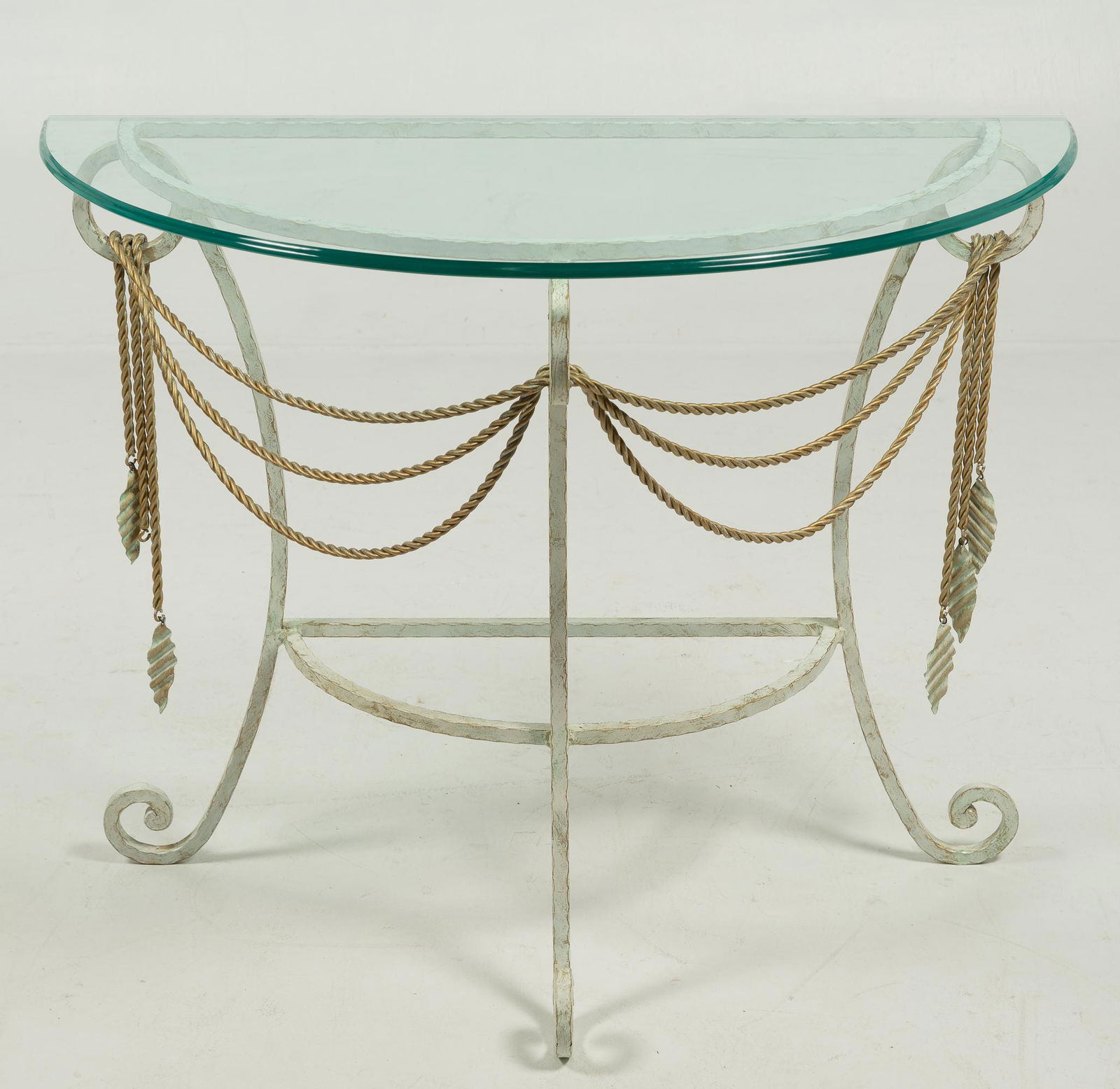 Glass Top Hall Table (1 of 4)