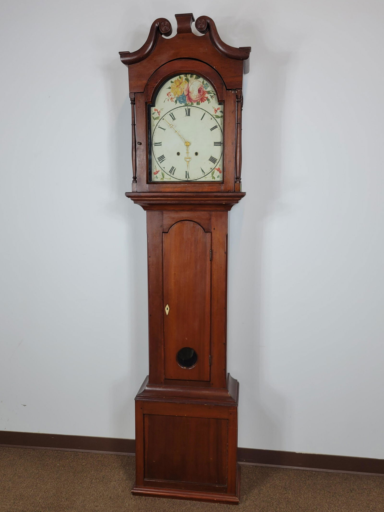 19th C Tall Case Clock (1 of 7)