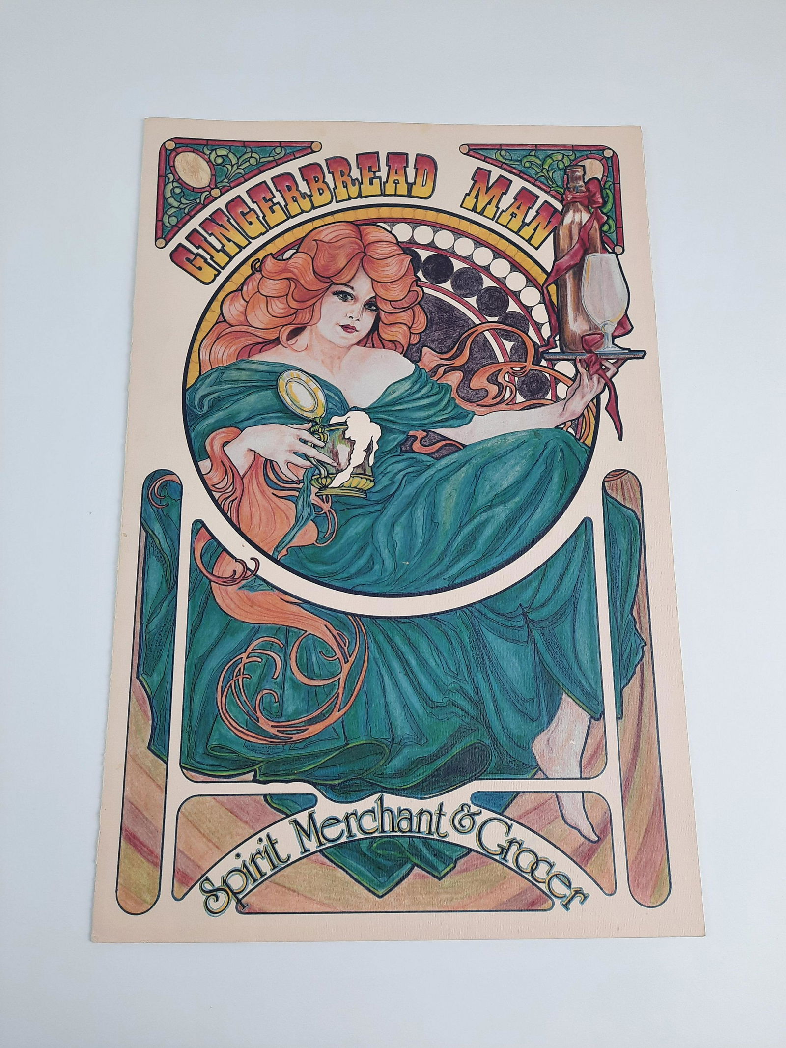 Vintage Gingerbread Man Restaurant Menu (1 of 3)