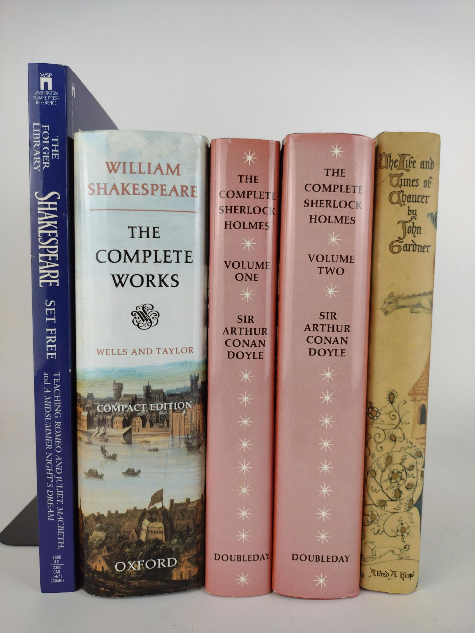 5 Shakespeare, Chaucer & Sherlock Holmes Books (1 of 10)