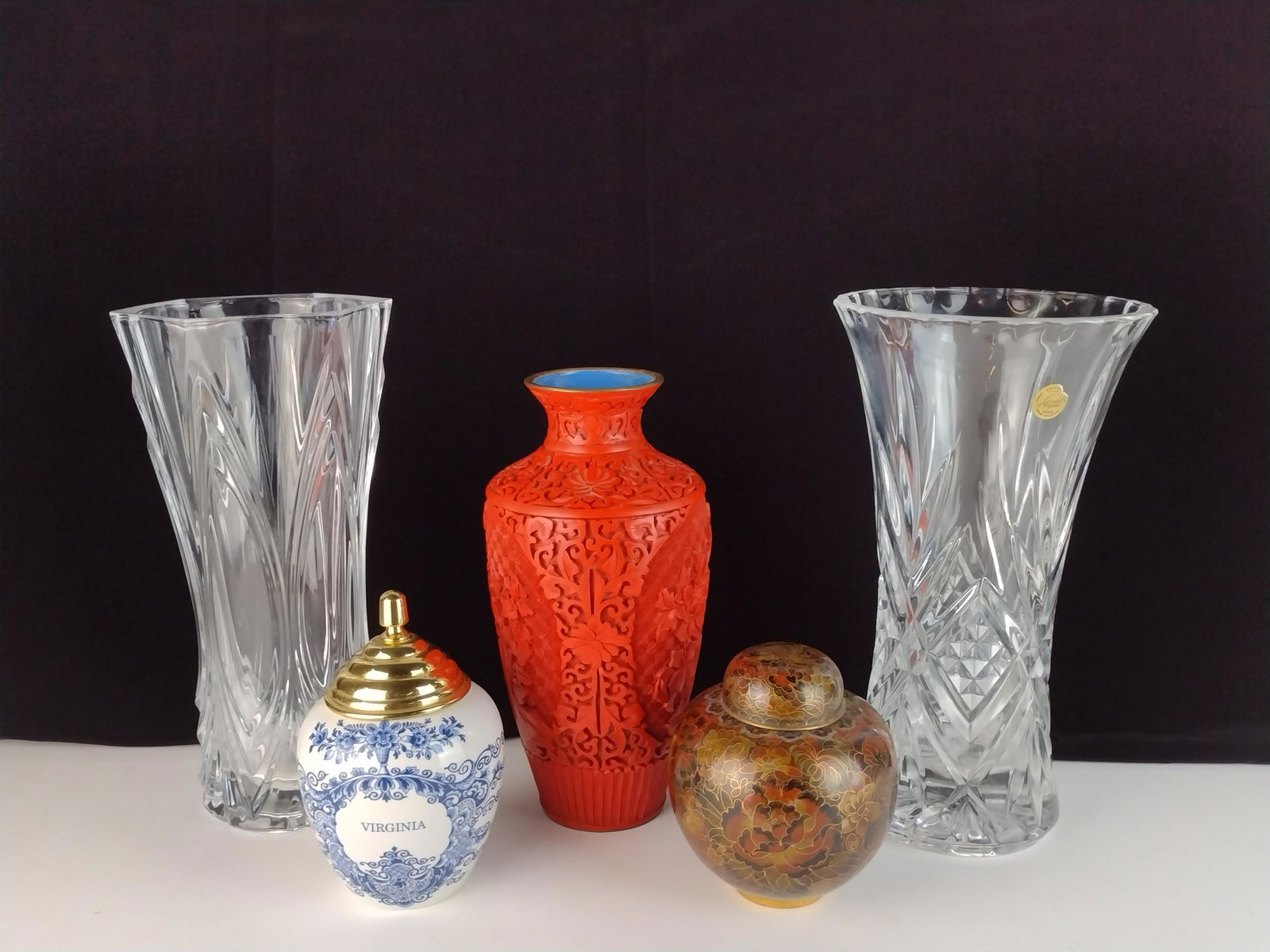 5 Decorative Items Incl Delft (1 of 8)