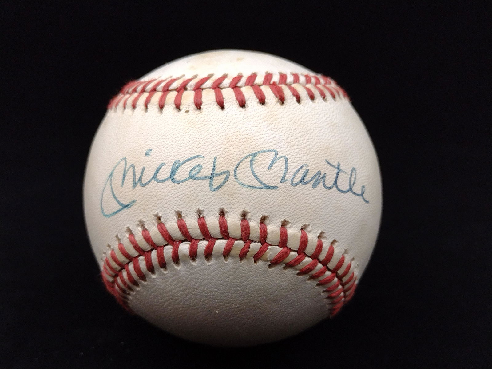 Mickey Mantle Autographed Baseball (1 of 3)
