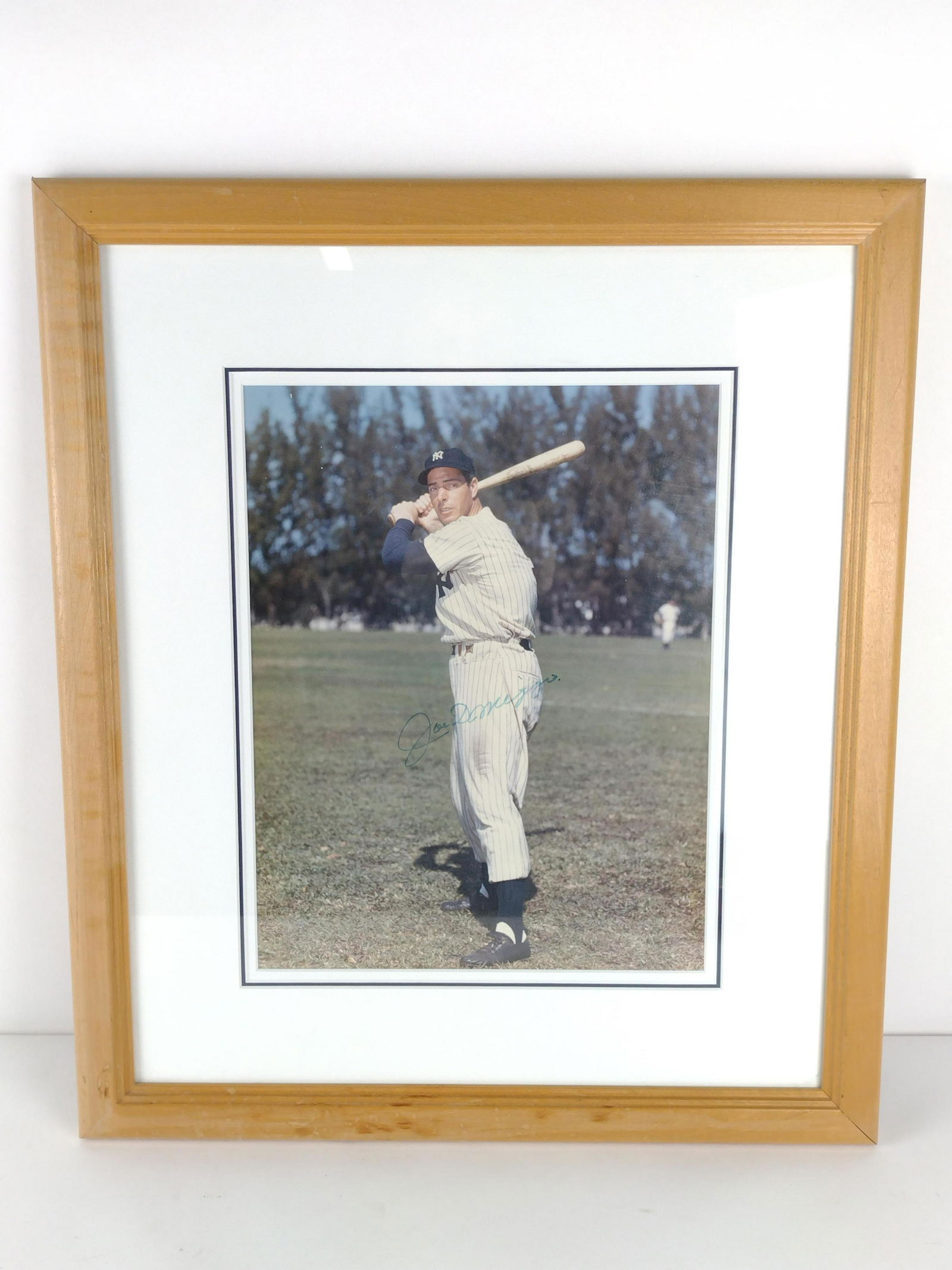 Joe DiMaggio Autographed Picture (1 of 3)