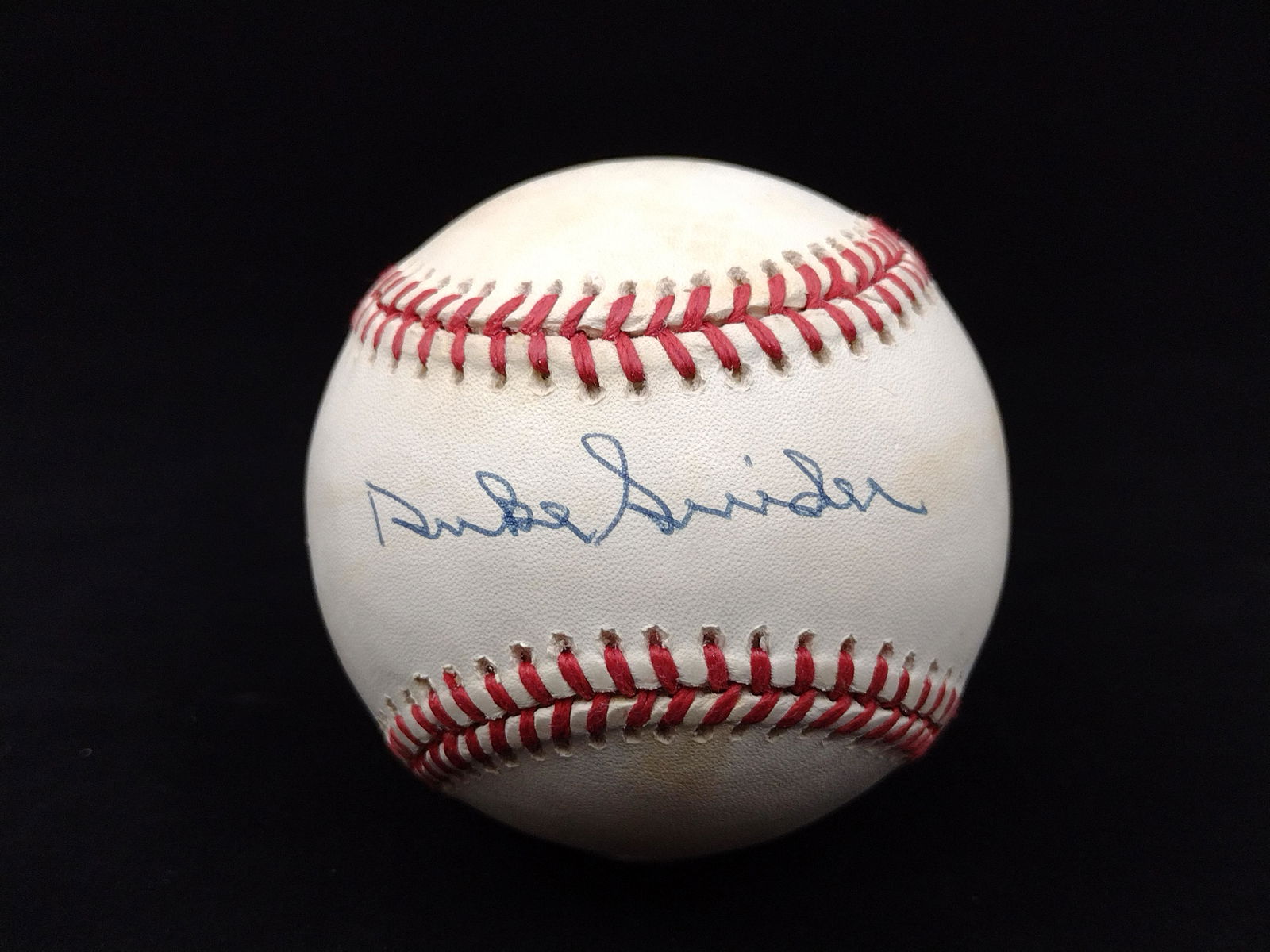 Duke Snider Autographed Baseball (1 of 3)