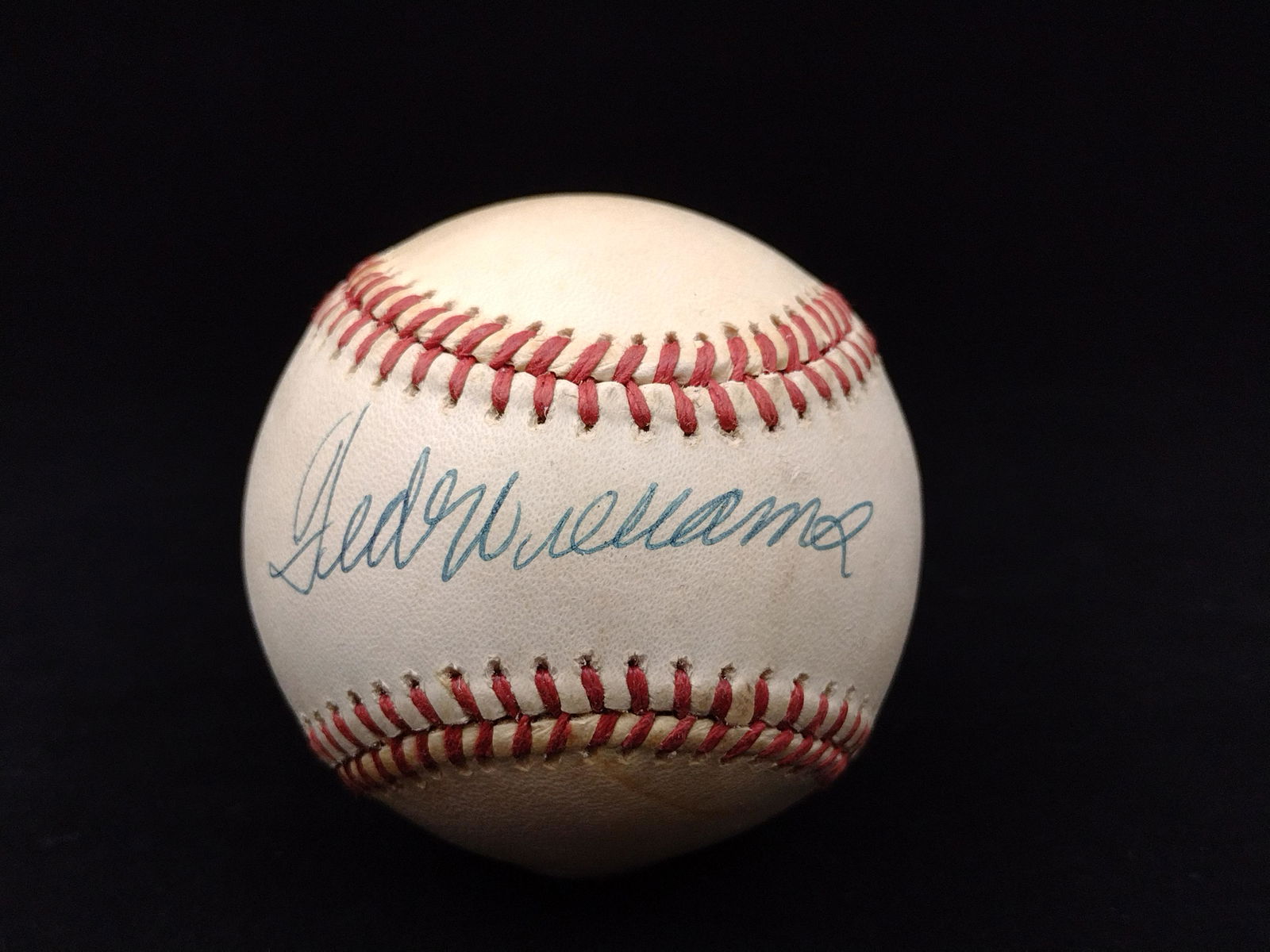 Ted Williams Autographed Baseball (1 of 3)