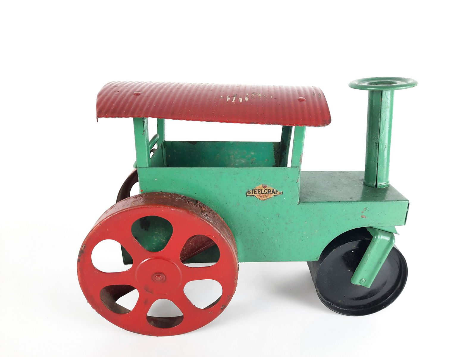 Pressed Steel Steelcraft Steam Roller (1 of 4)