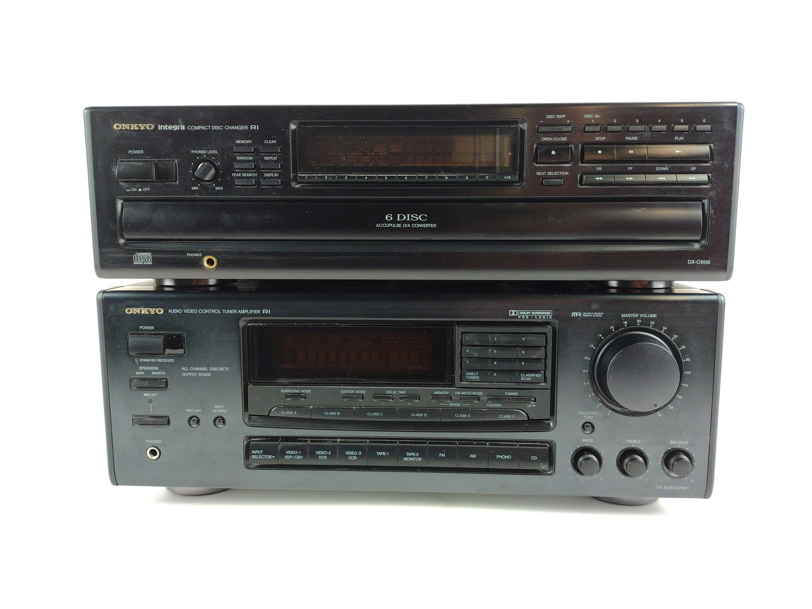 Onkyo Receiver and CD Changer (1 of 3)