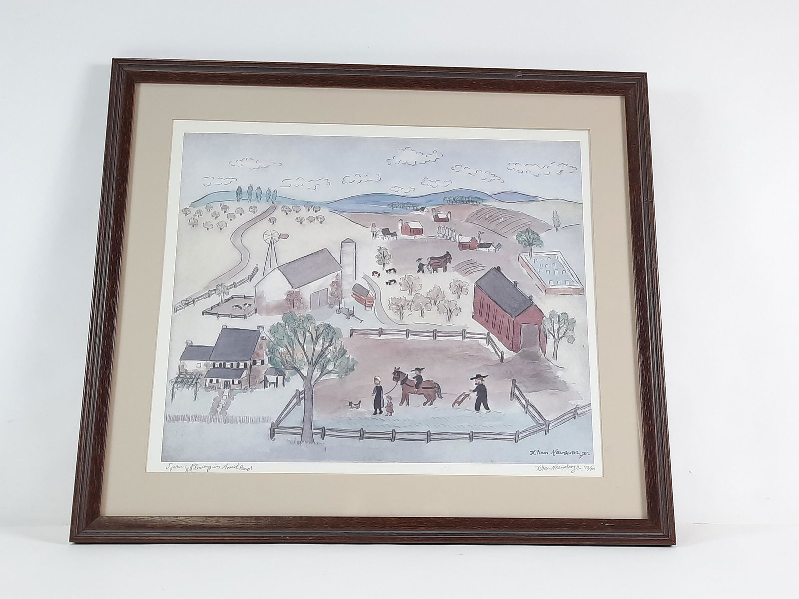 Xtian Newswagner Spring Plowing Print (1 of 3)