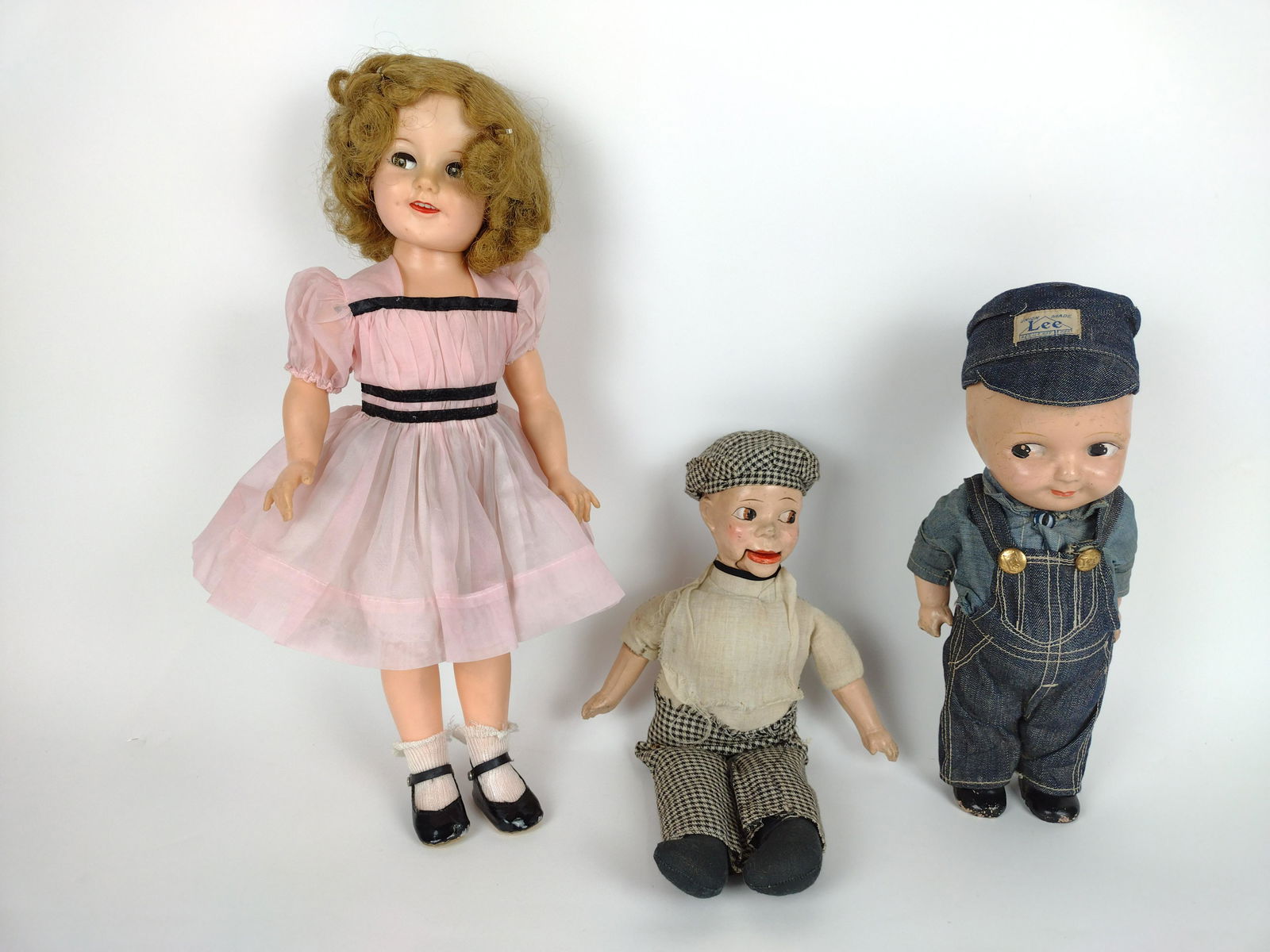 3 Dolls incl Ventriloquist's Dummy (1 of 7)