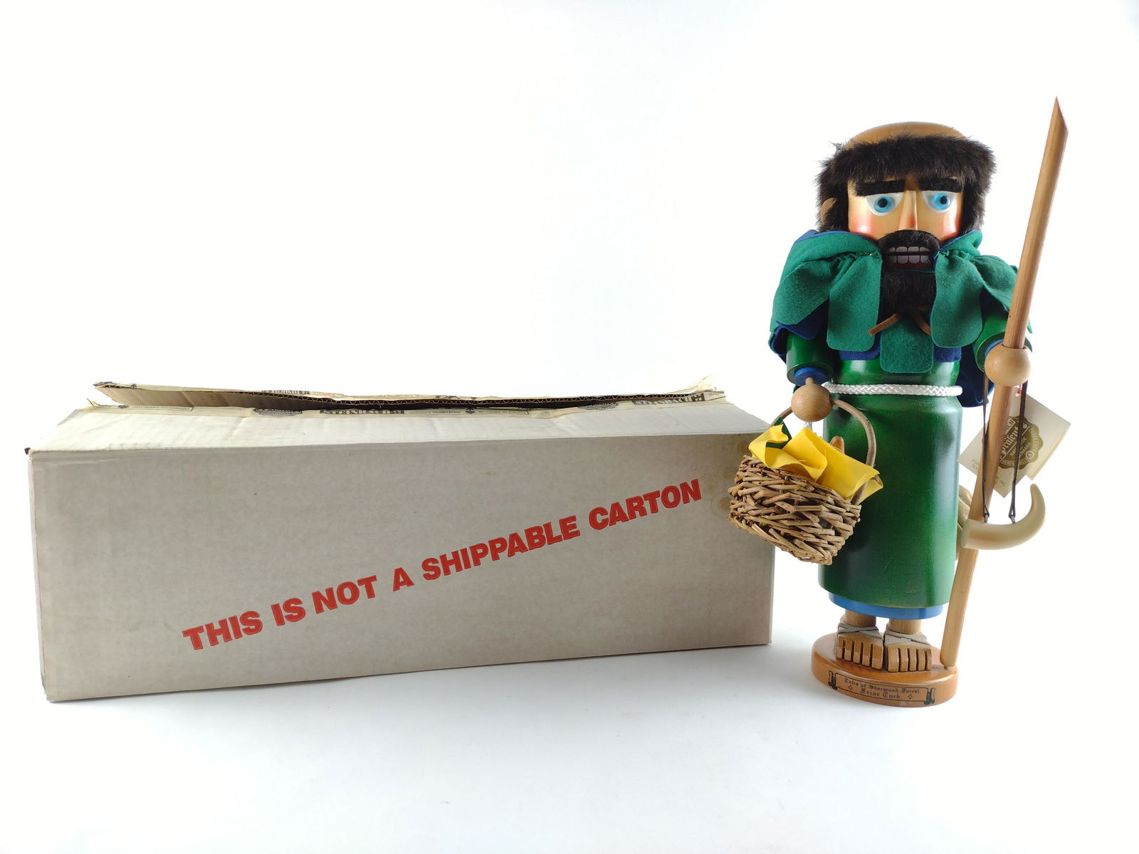 Signed Friar Tuck Steinbach Nutcracker (1 of 5)