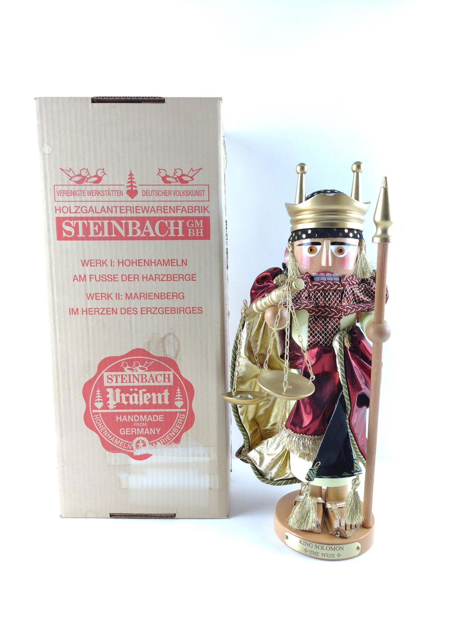 Signed King Salomon Steinbach Nutcracker (1 of 8)