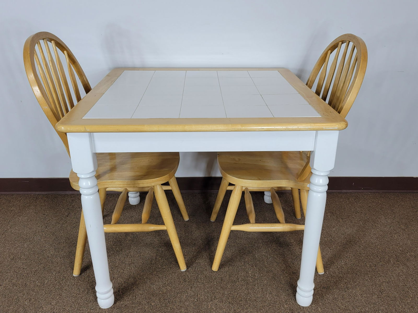 Tile Top Table With Two Chairs (1 of 6)