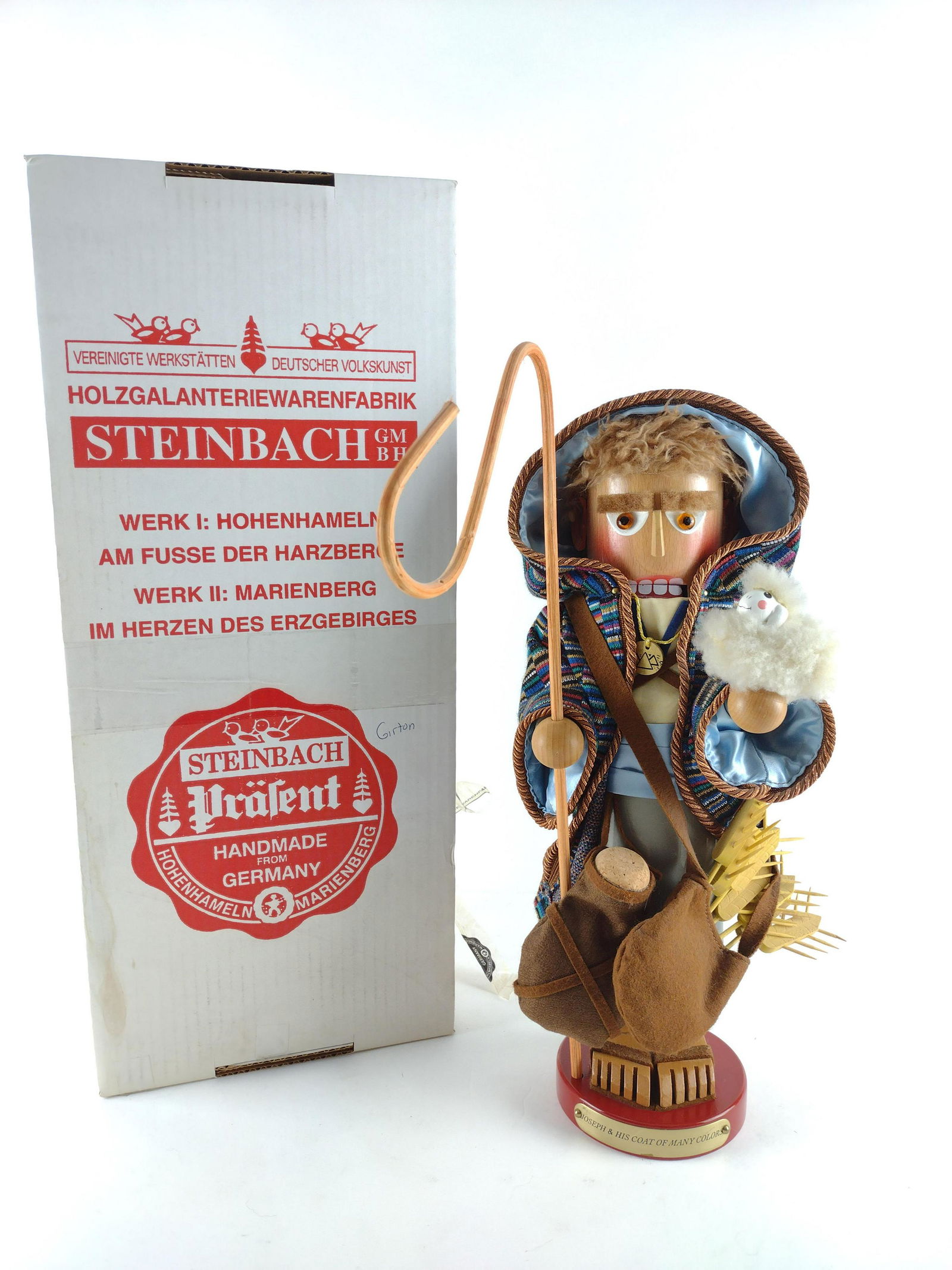 Signed Joseph Tech Dream Coat Steinbach Nutcracker (1 of 5)
