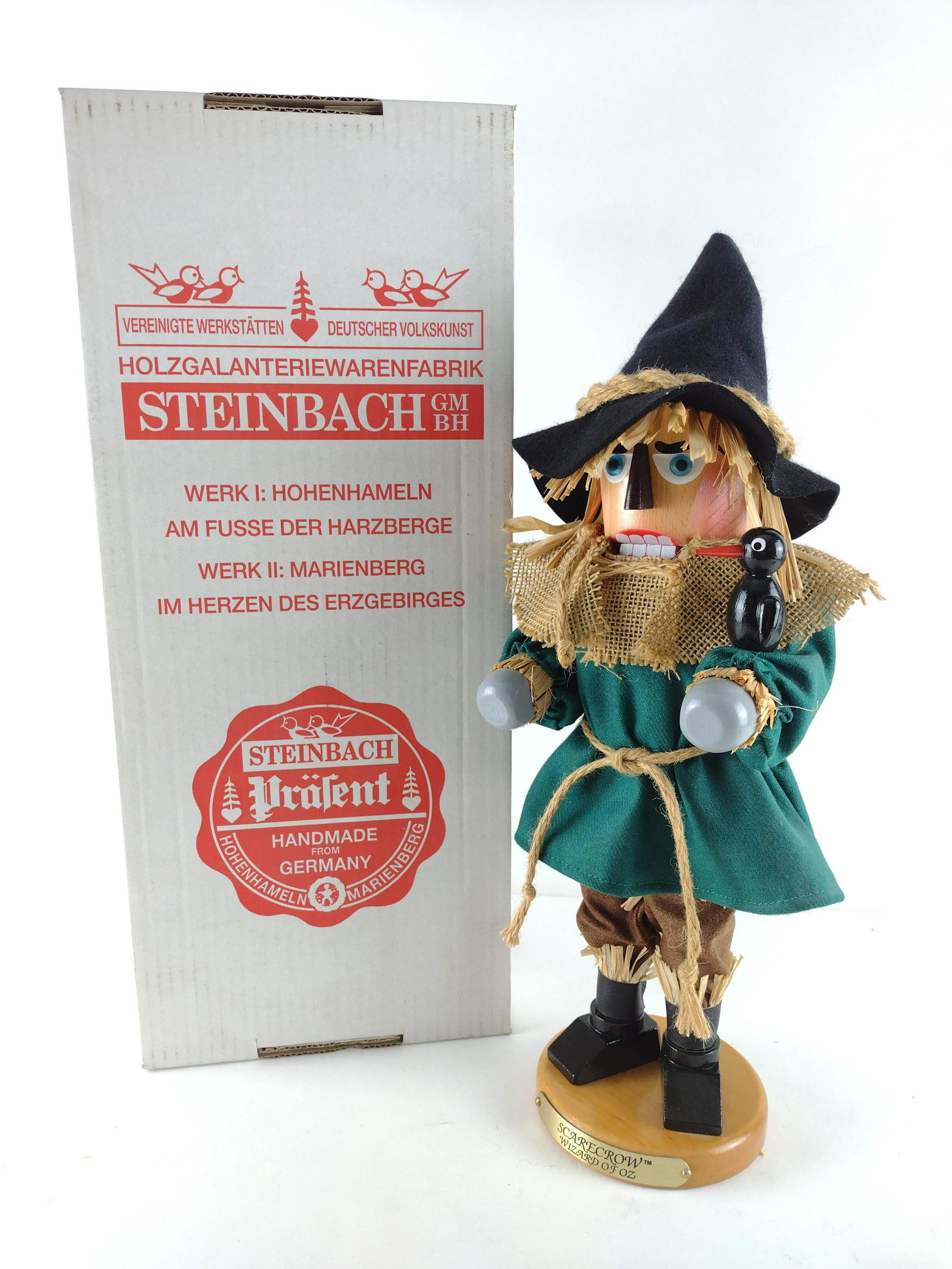 Signed Scarecrow Wiz of Oz Steinbach Nutcracker (1 of 5)