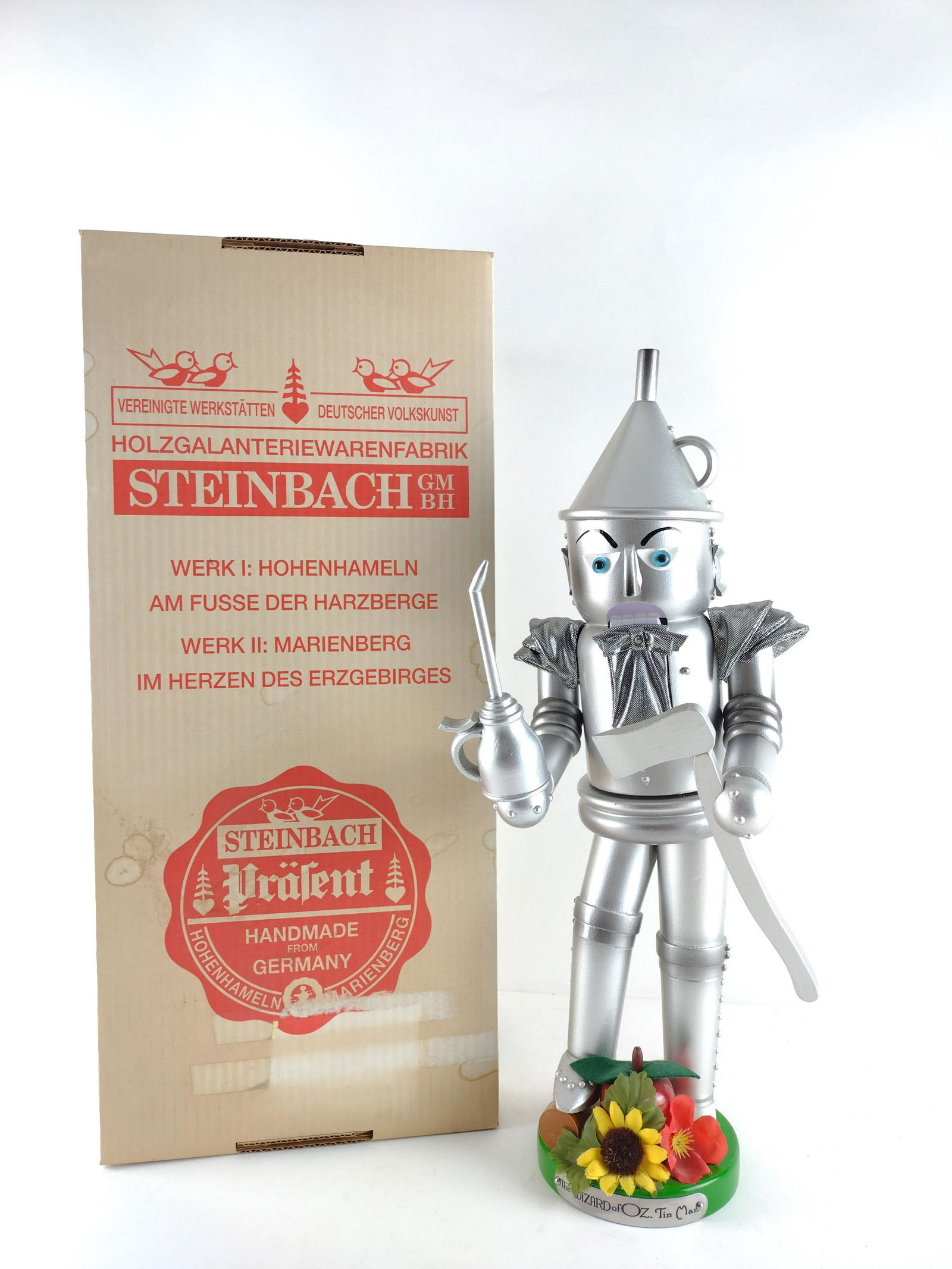 Signed Tin Man Wizard of Oz Steinbach Nutcracker (1 of 5)