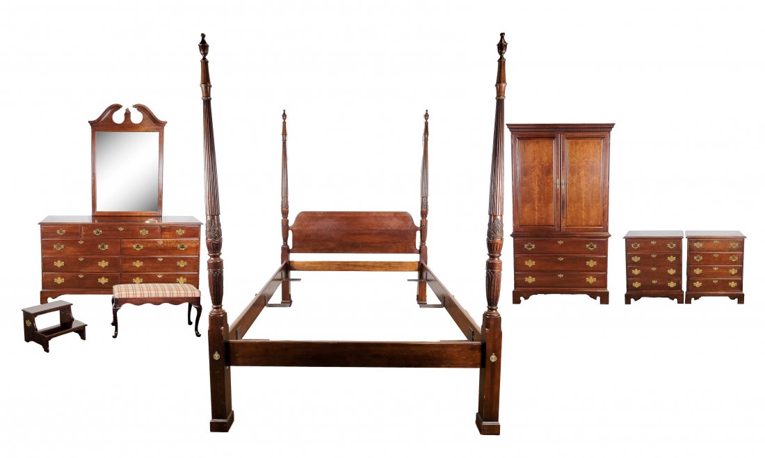 7 Pc Bedroom Suite By White Furniture Co (1 of 9)