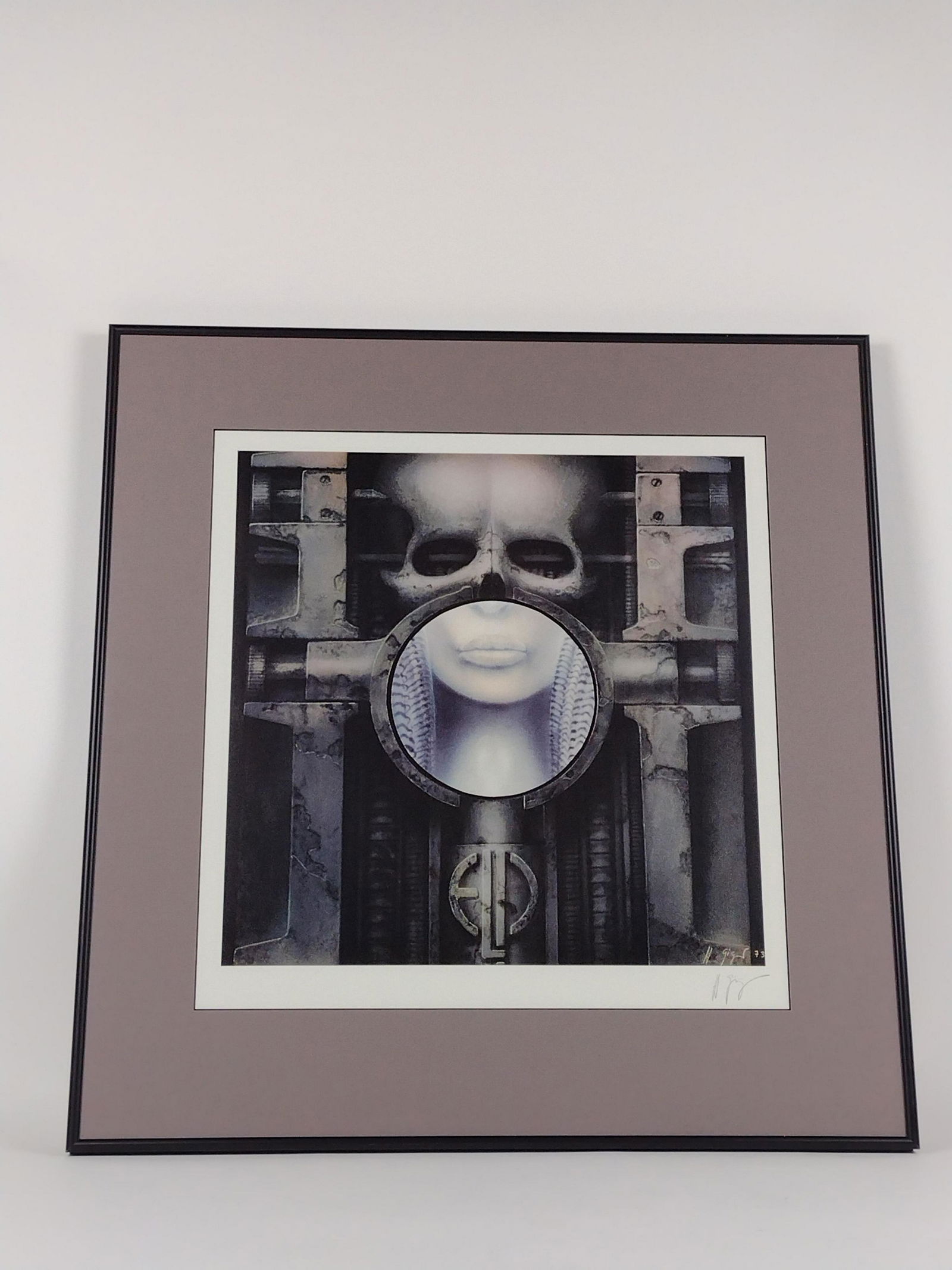 Signed H. R. Giger"Brain Salad Surgery" Print (1 of 3)