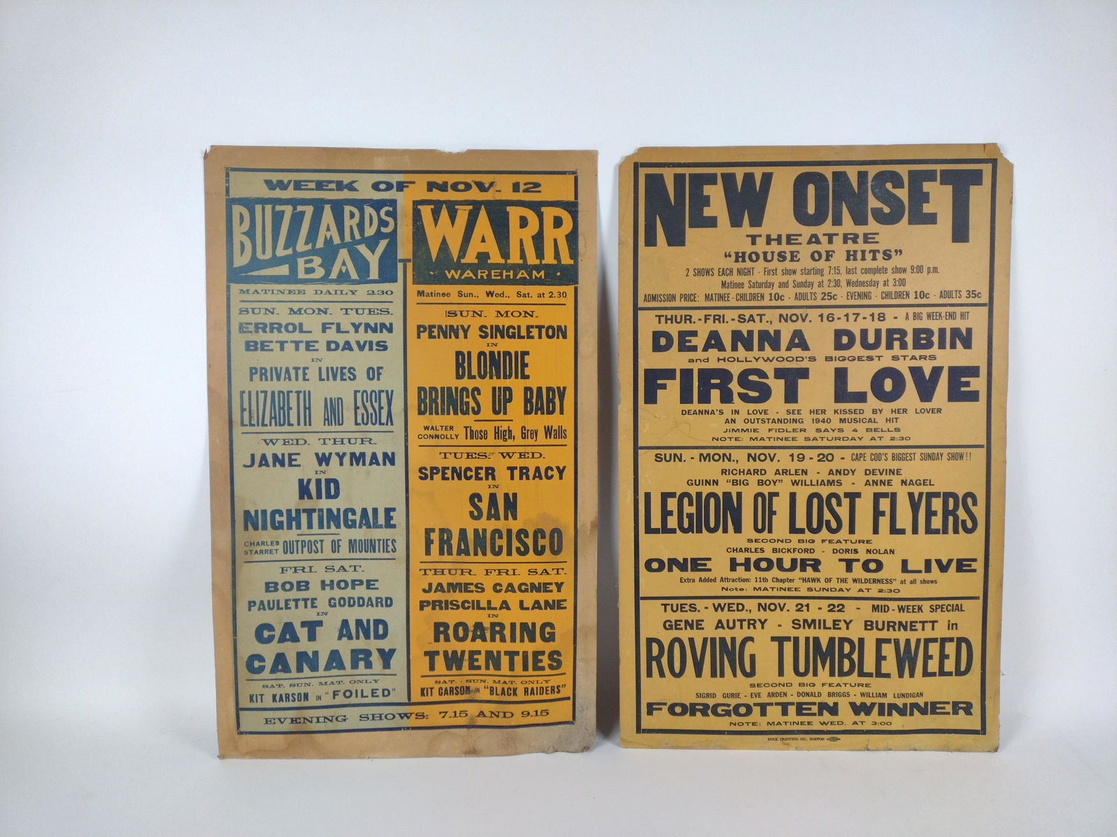 2 Show Posters incl Bob Hope and Gene Autry (1 of 5)