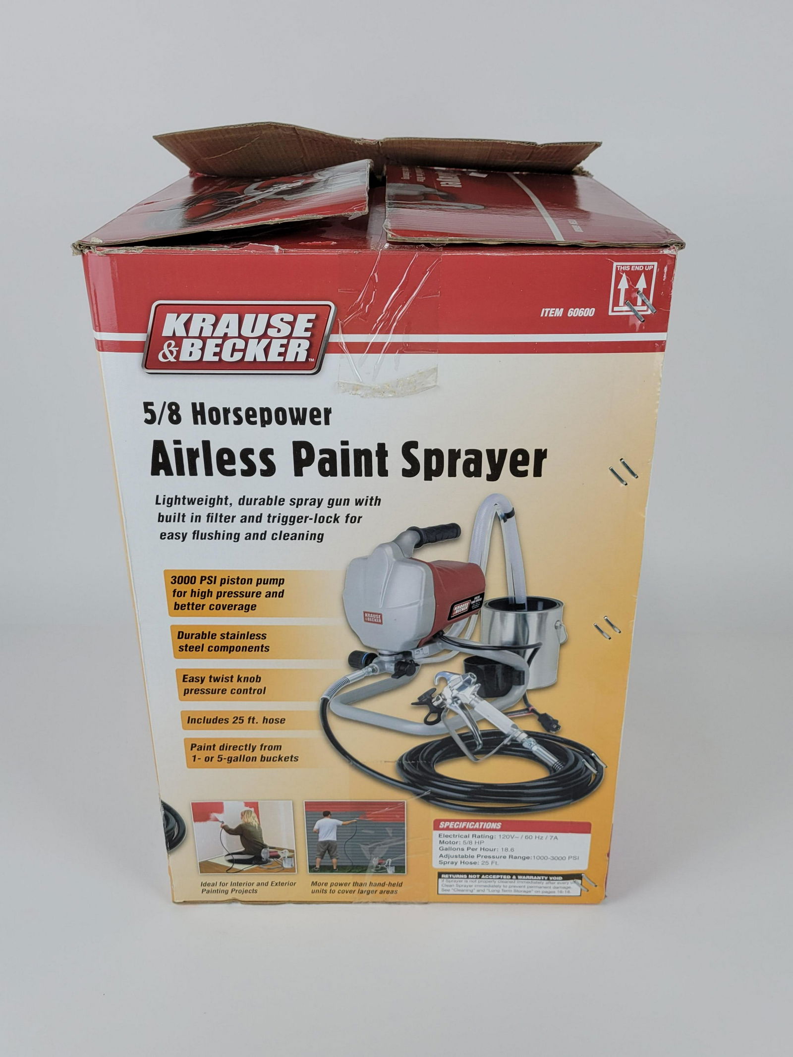 Krause & becker airless paint sprayer deals