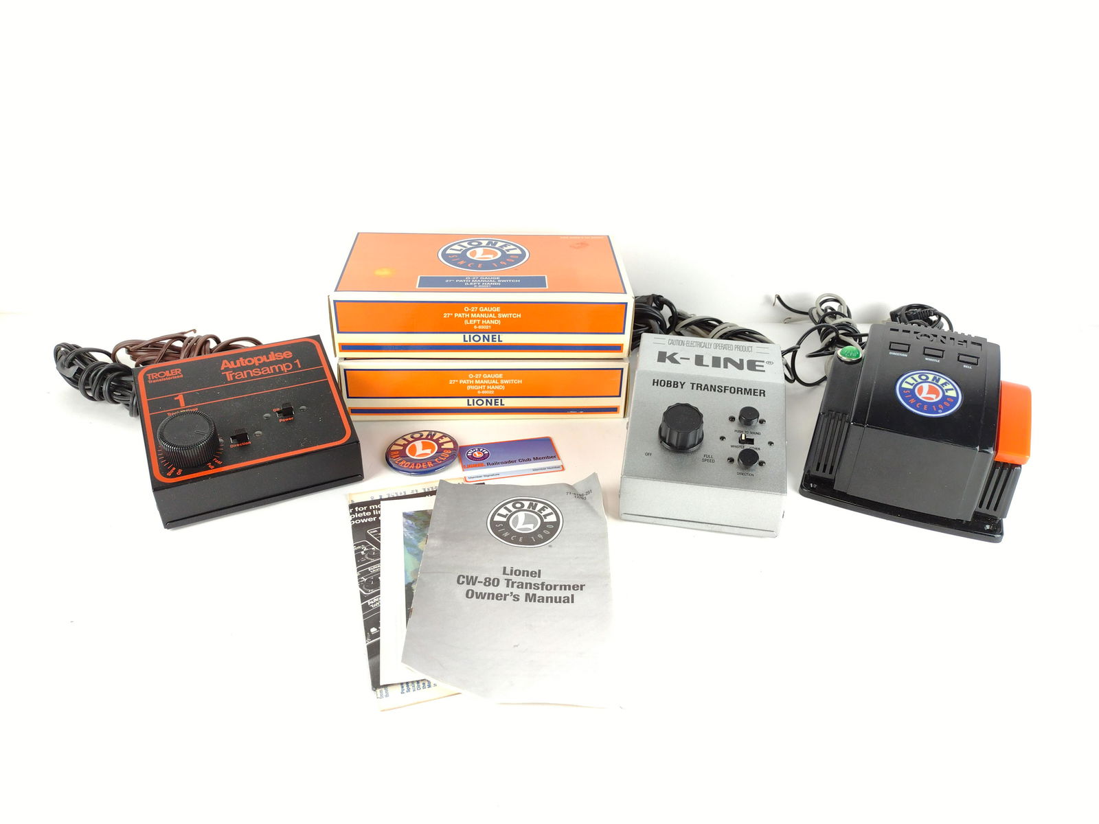 5 Model Train Transformers & Switches Incl Lionel (1 of 5)