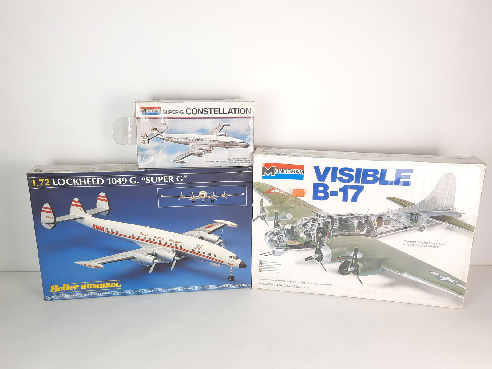 3 Plane Models incl Monogram (1 of 6)