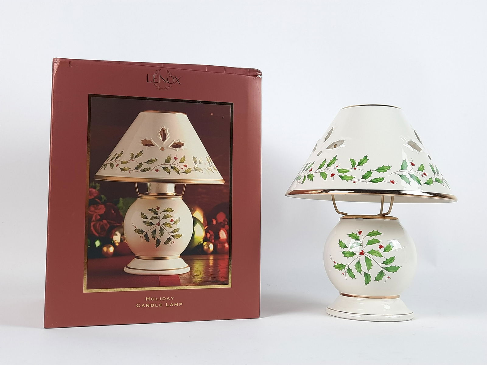 Lenox Holiday Candle Lamp (1 of 2)