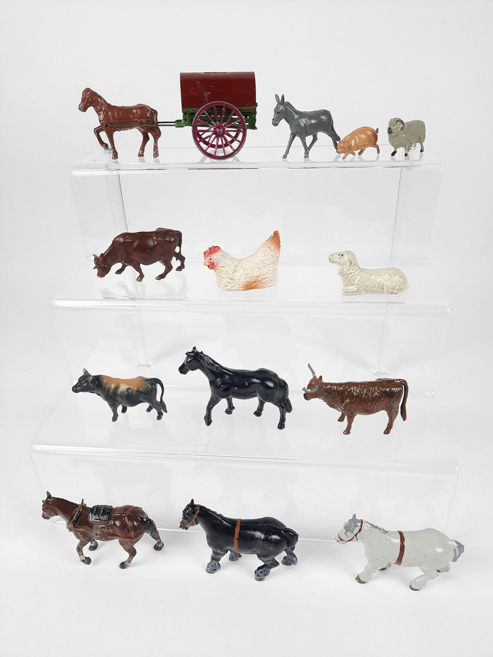 13 Cast Metal Toy Animals (1 of 4)