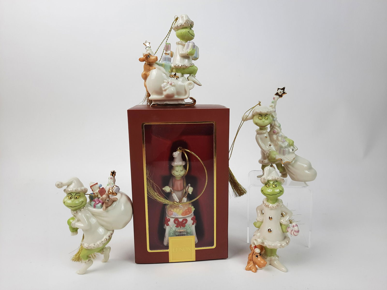 5 Lenox Grinch Ornaments (1 of 3)