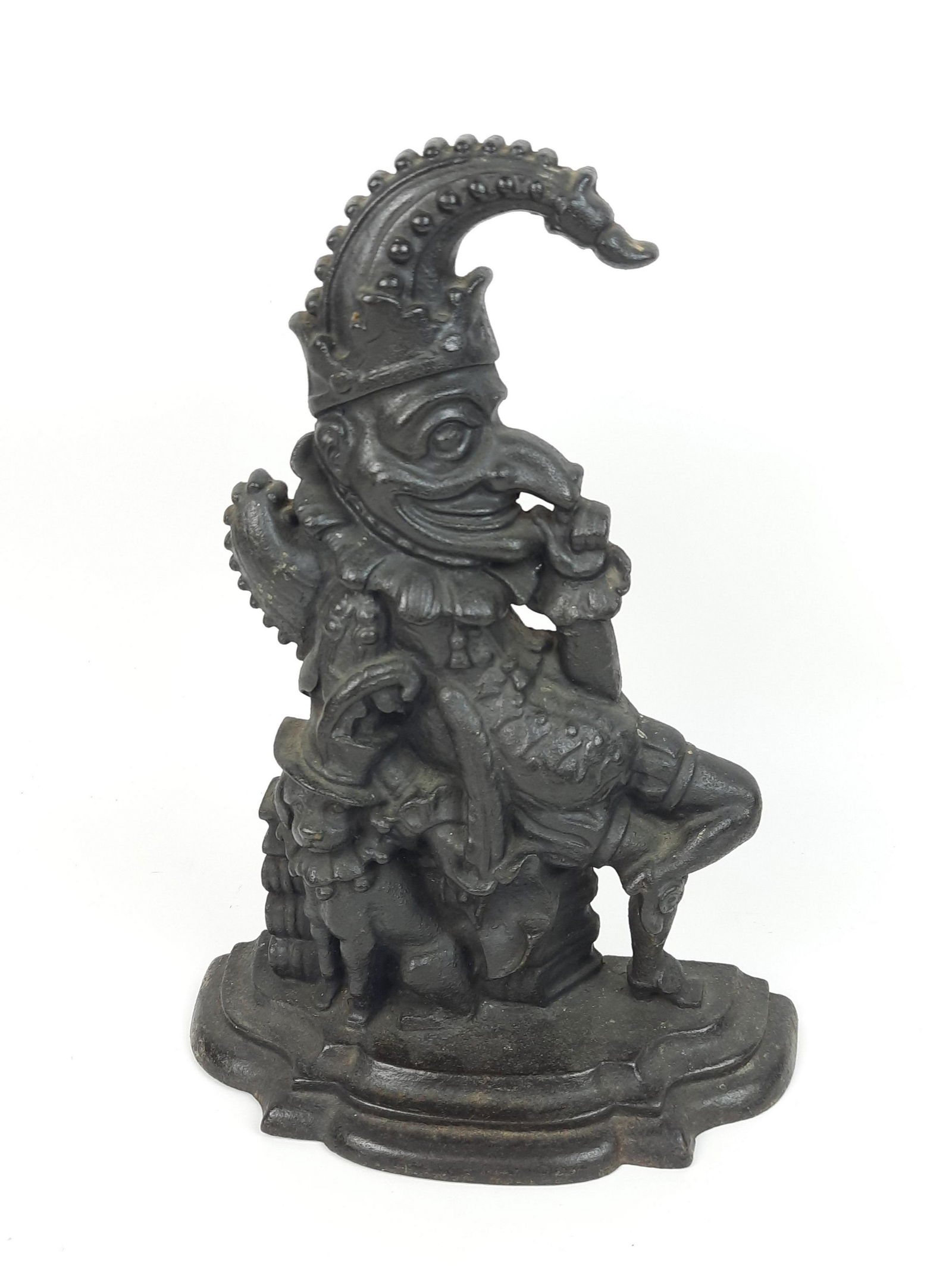 Cast Iron Jester Door Stop (1 of 2)