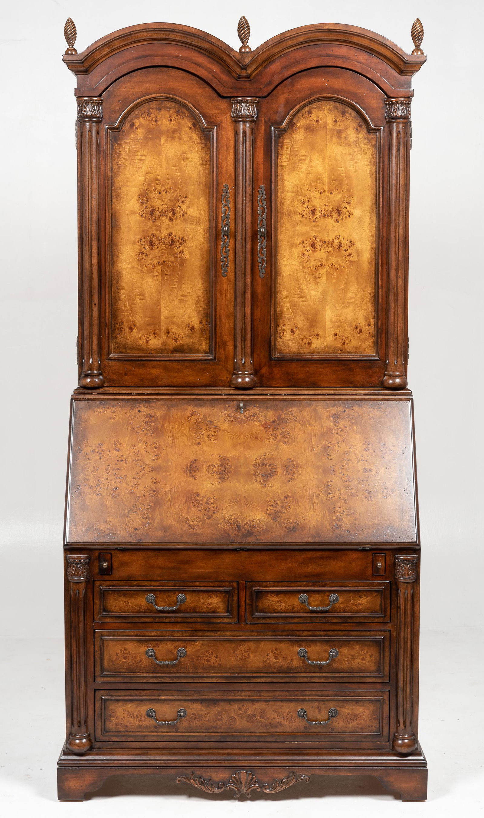 Continental Desk and Bookcase (1 of 9)