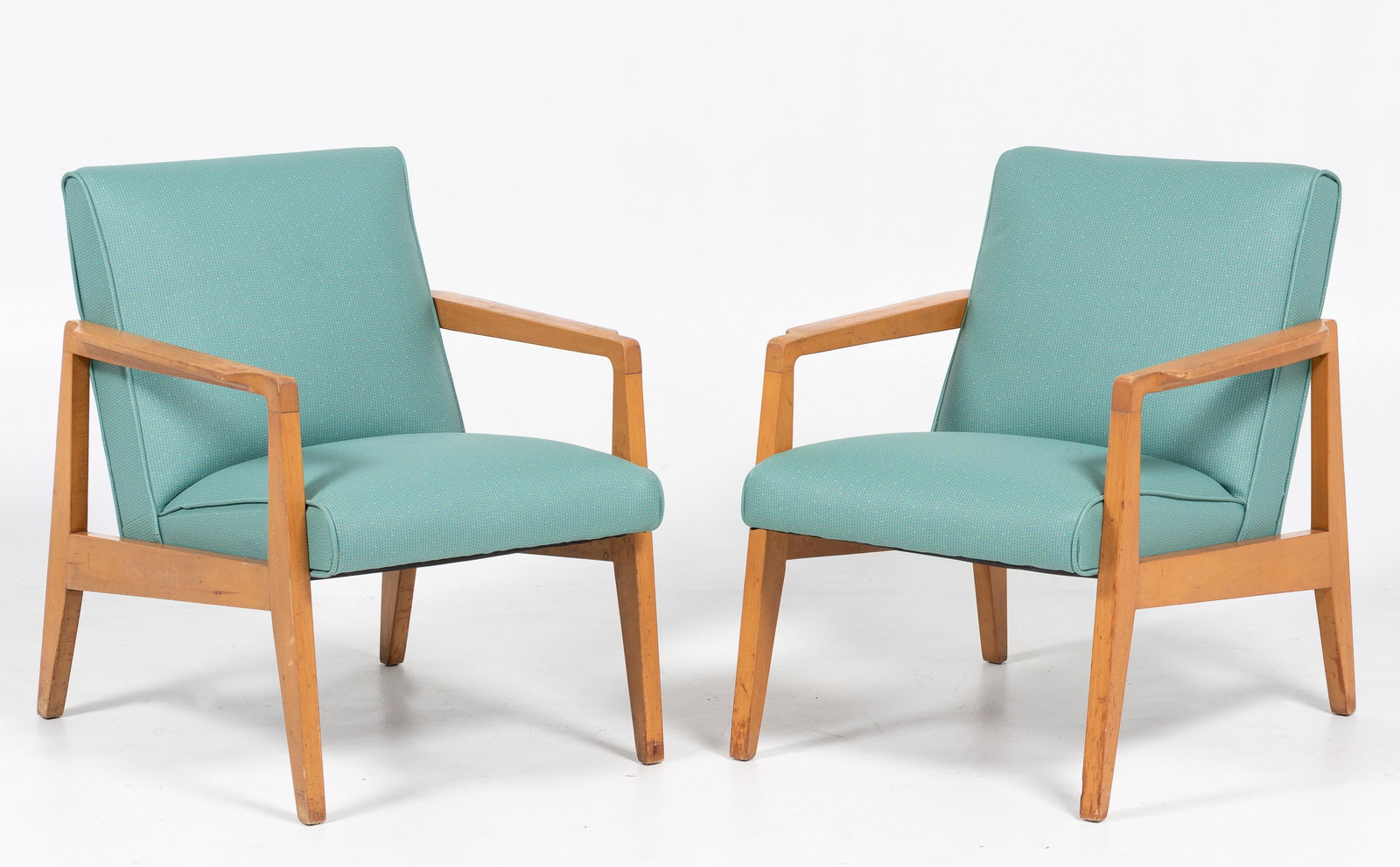 Pair of Heywood Wakefield Maple Arm Chairs (1 of 11)