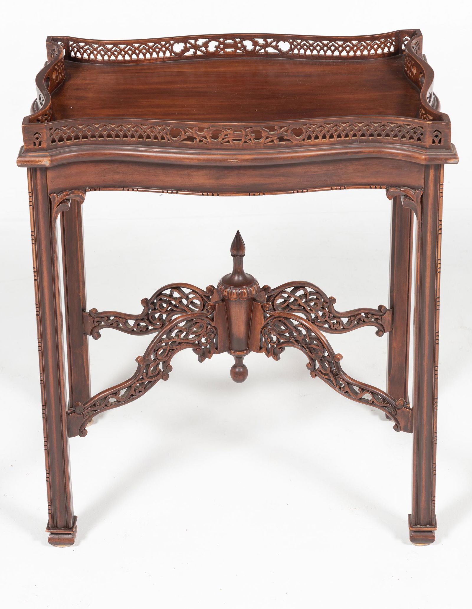 Chinese Chippendale Style Side Table (1 of 6)